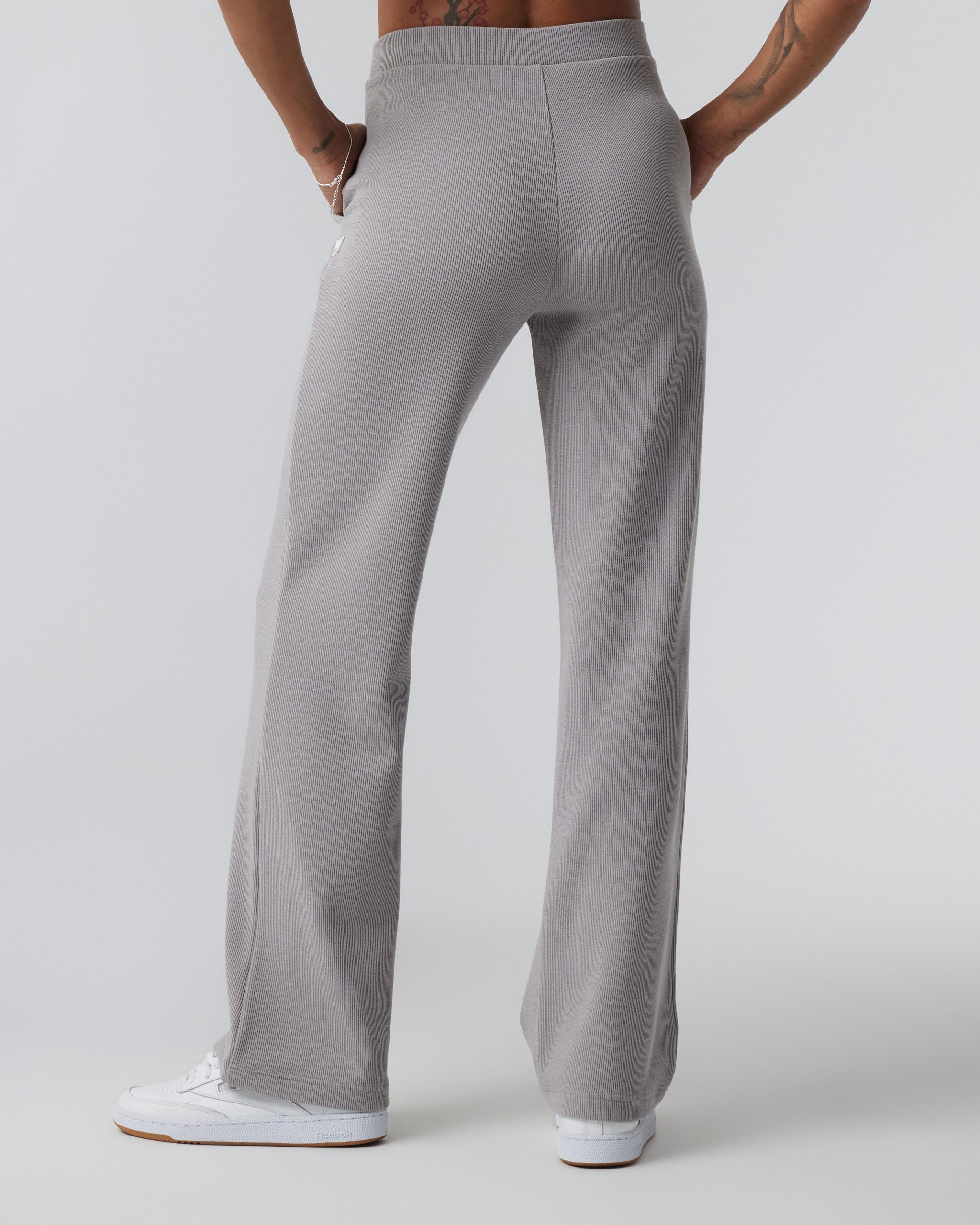 Aston Rib Pant | Soft Pewter - Image 3