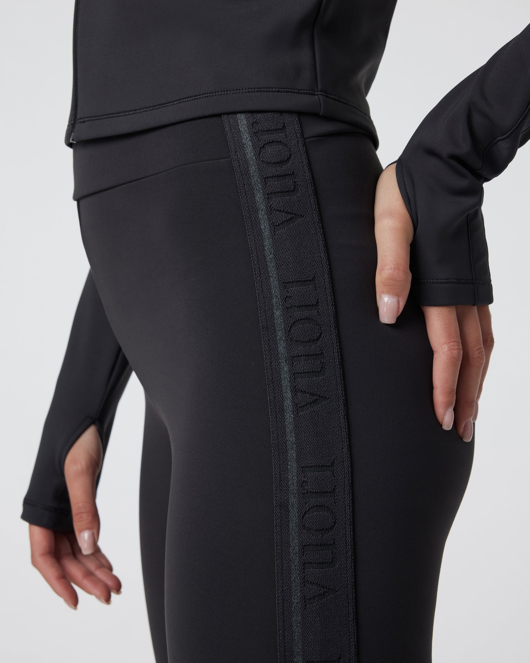 Chilled Out Stirrup Legging | Washed Black - Image 4
