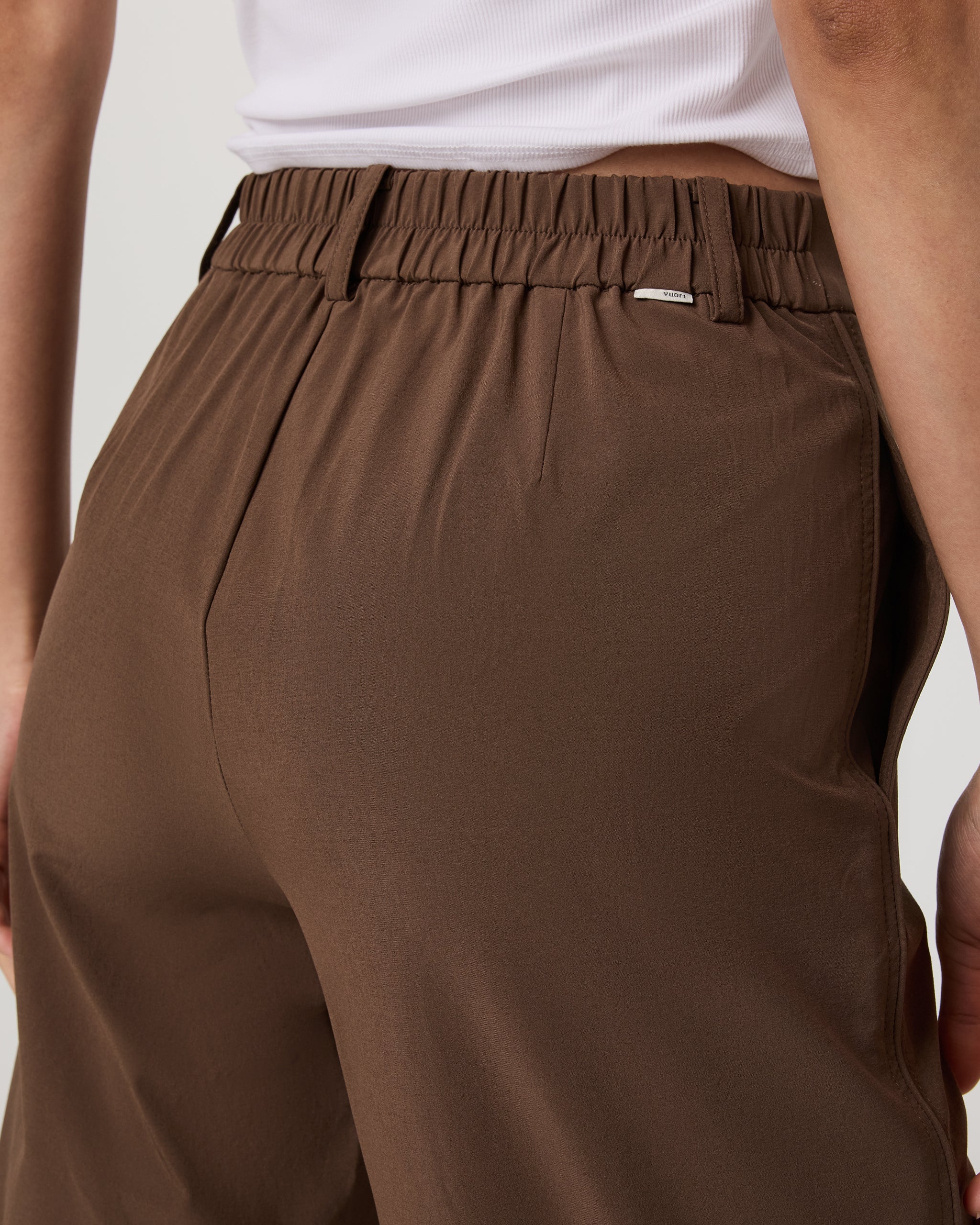 Villa Trouser-Short | Espresso - Image 3