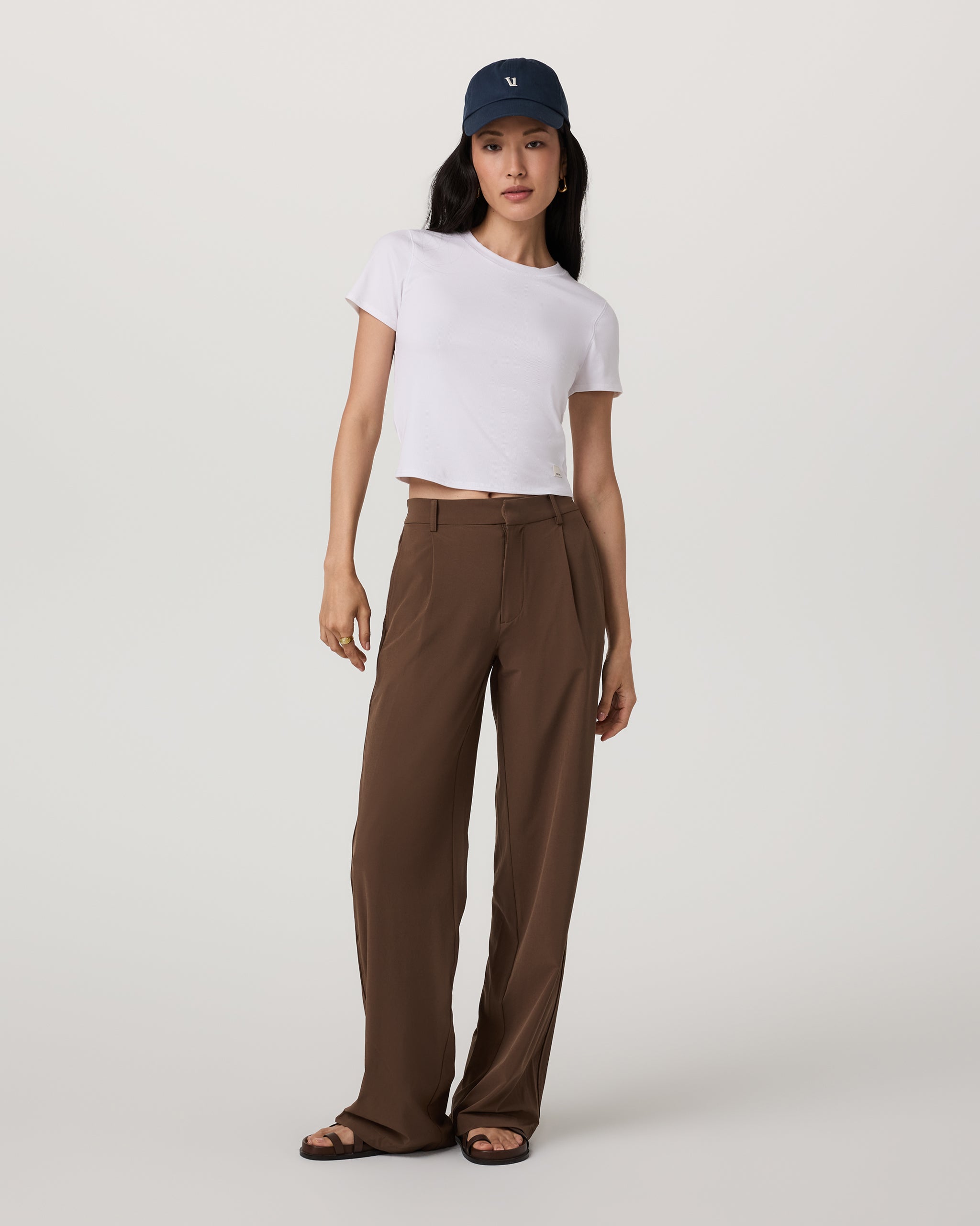 Villa Trouser-Short | Espresso - Image 2