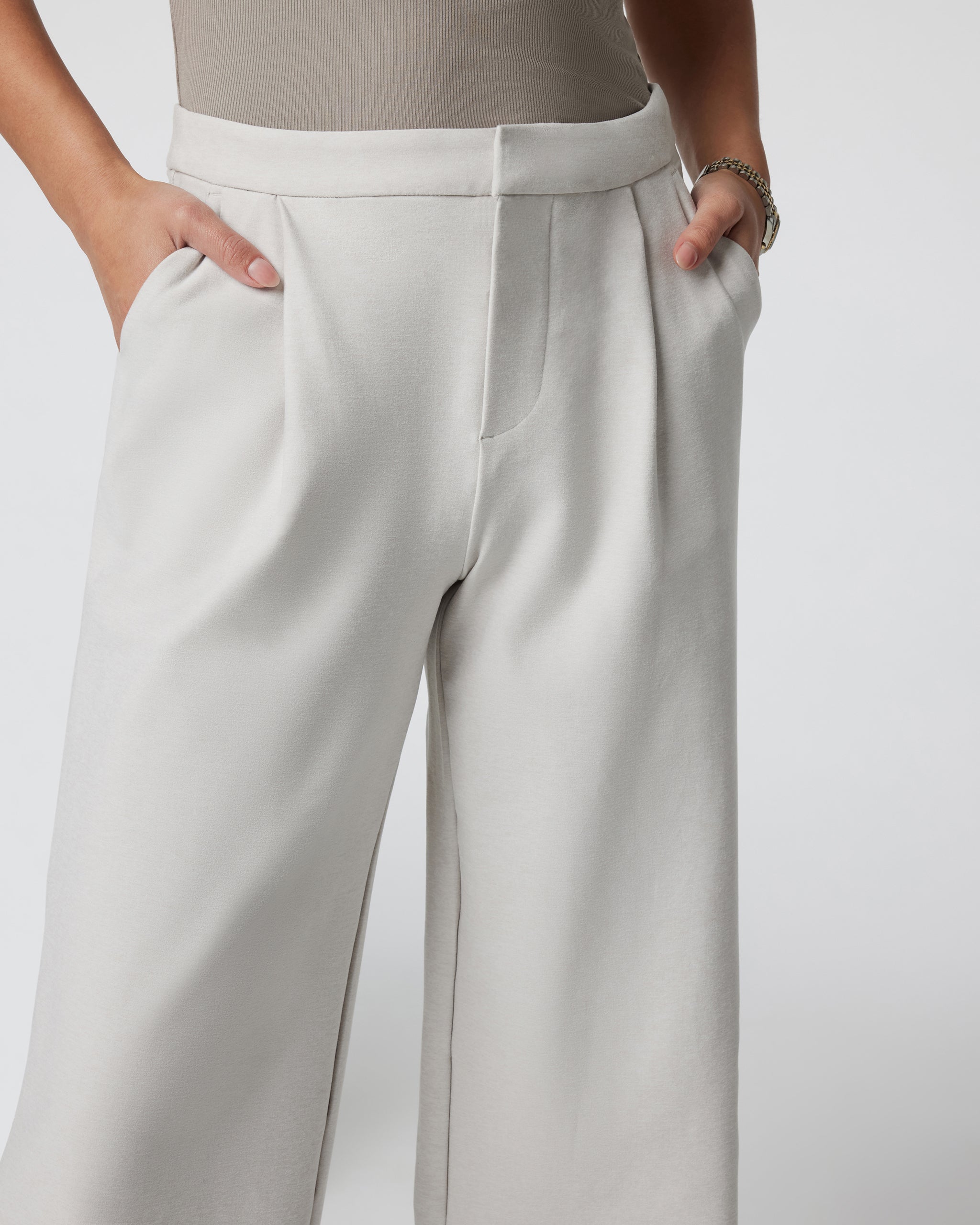 Elevation Trouser-Short | Ecru Heather - Image 4