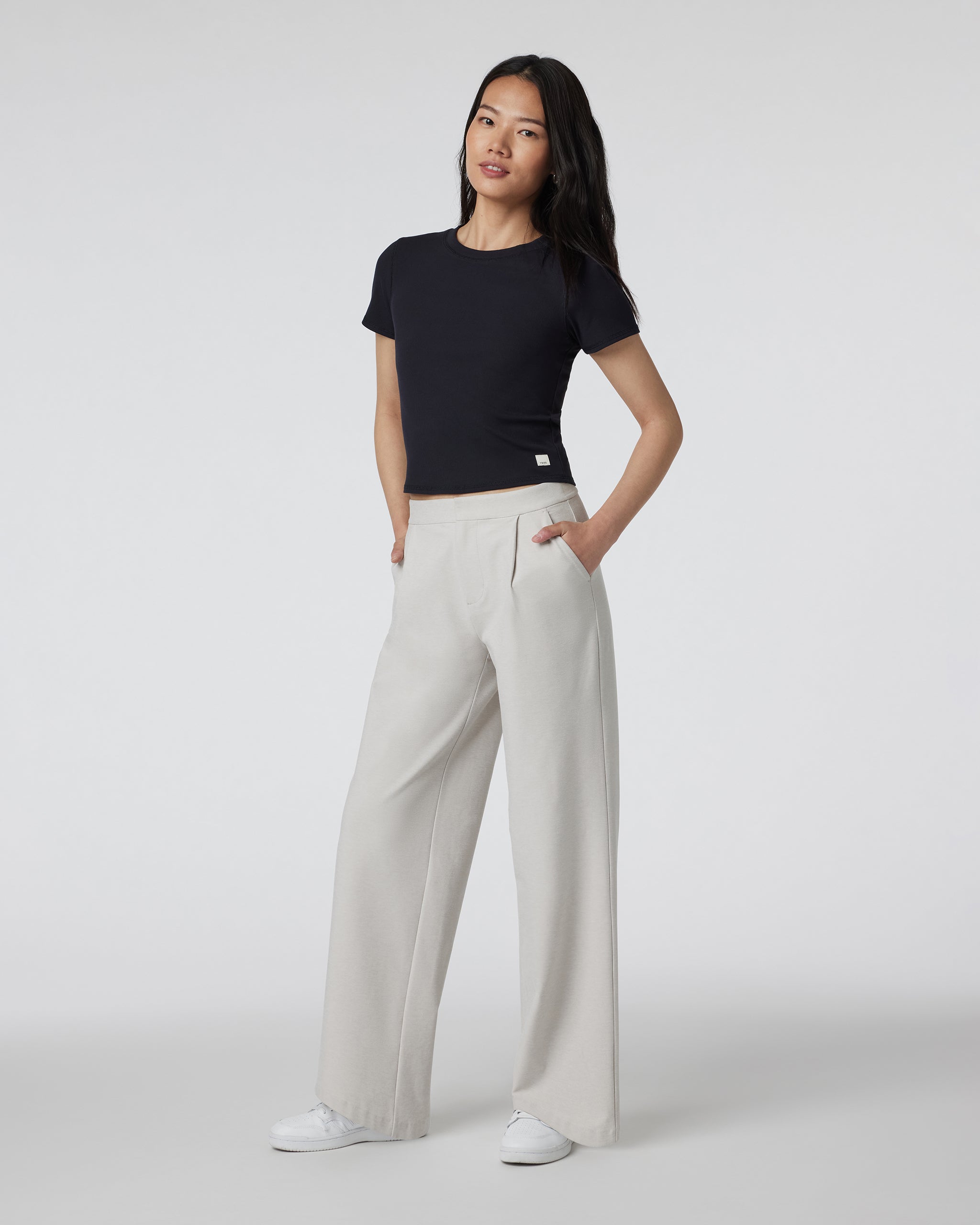 Elevation Trouser | Ecru Heather - Image 4