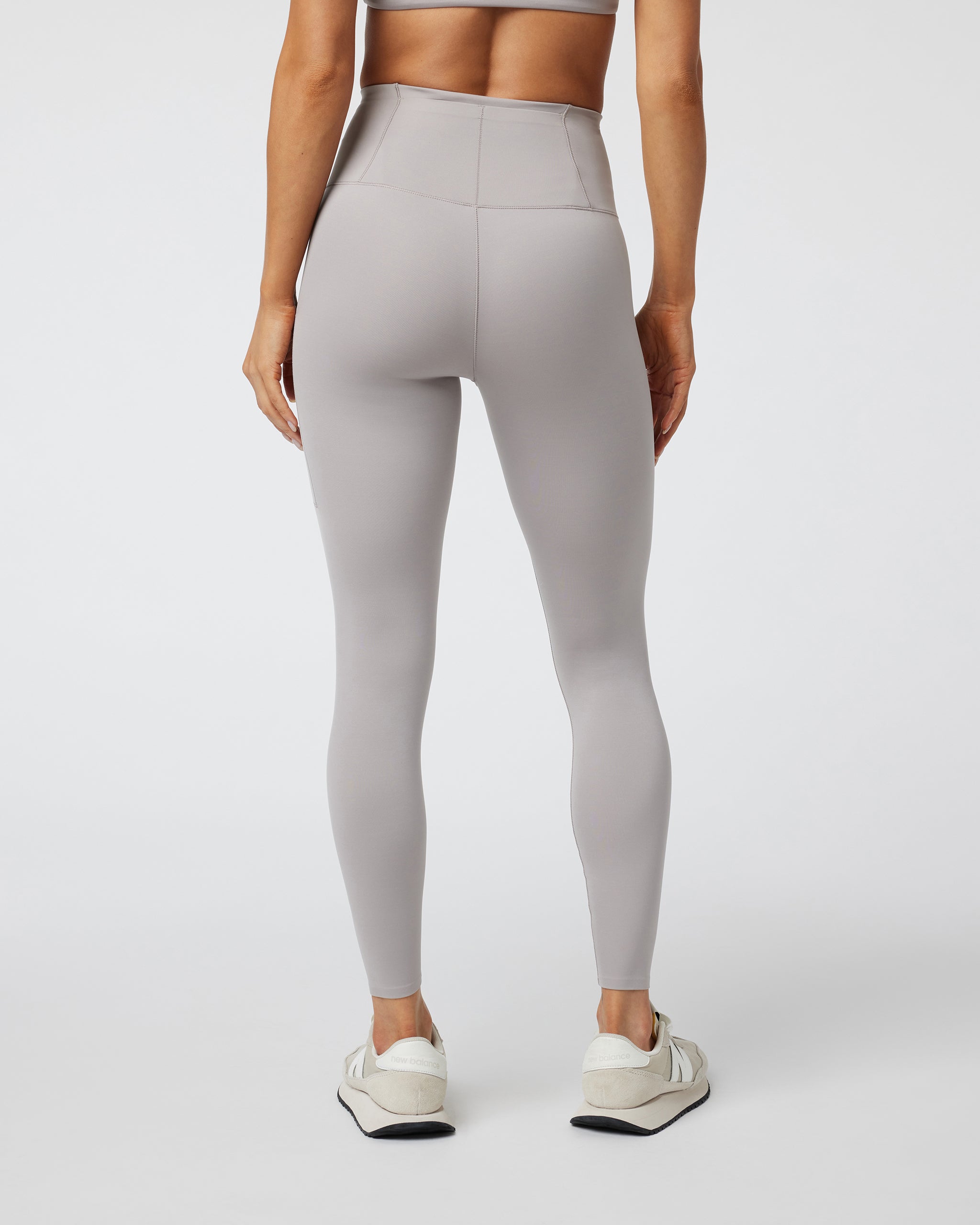 Evolve Zipped Legging | Soft Pewter - Image 3