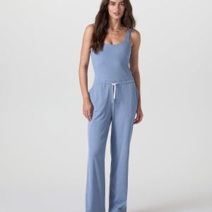 Pose Scoop Jumpsuit | Bluebell