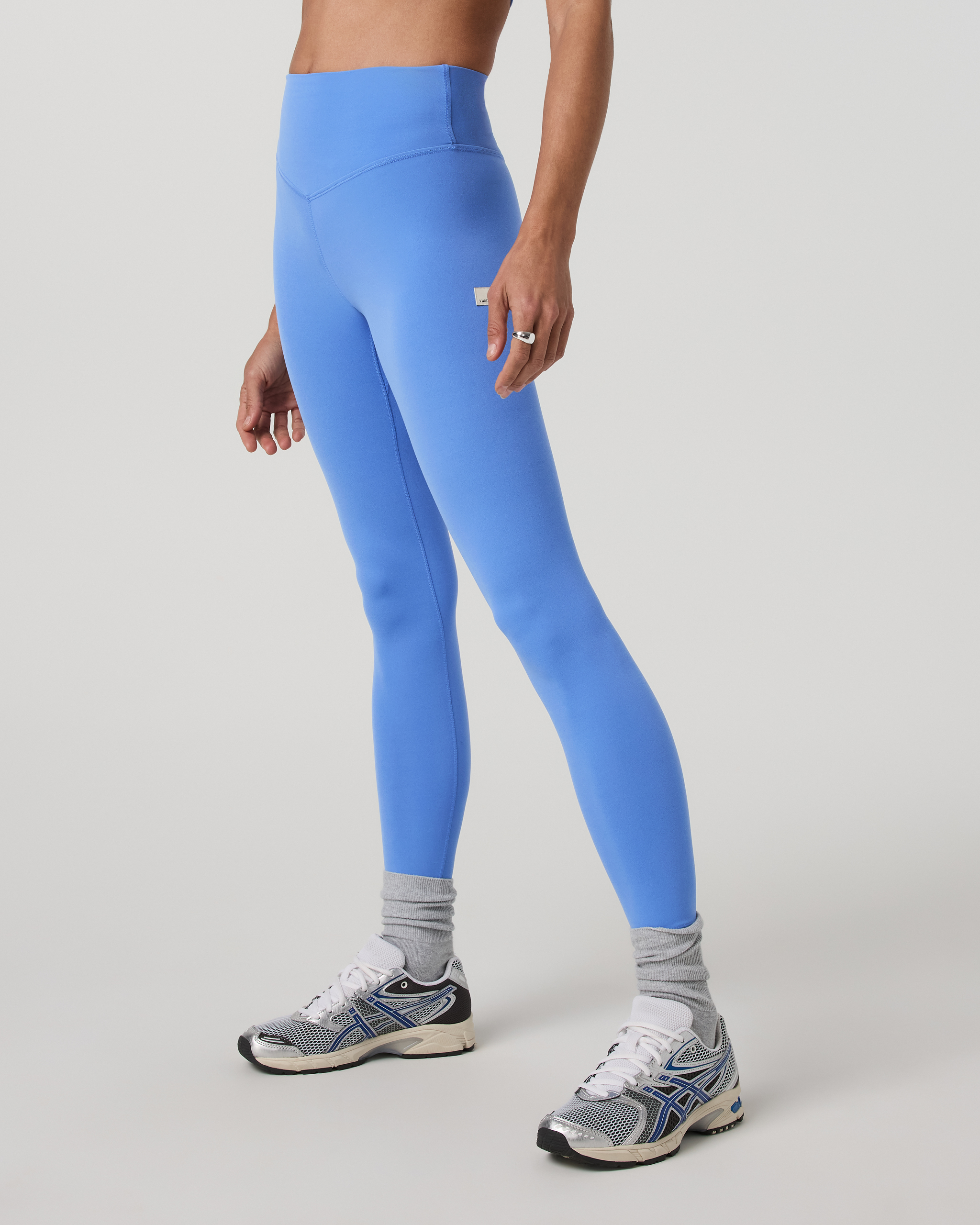 Vuori AllTheForm™ Legging - Short | Riviera Blue - Image 4