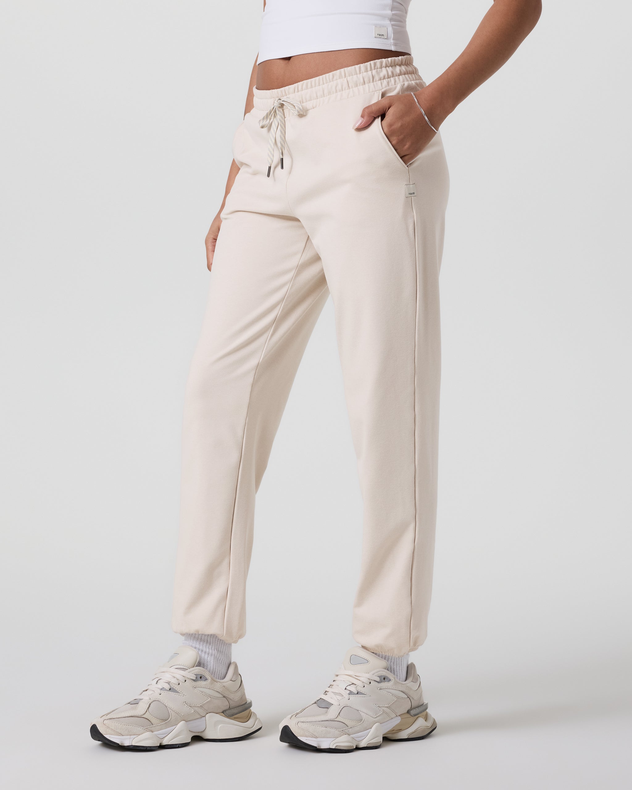 Granite Performance Jogger | Milkweed Heather - Image 5