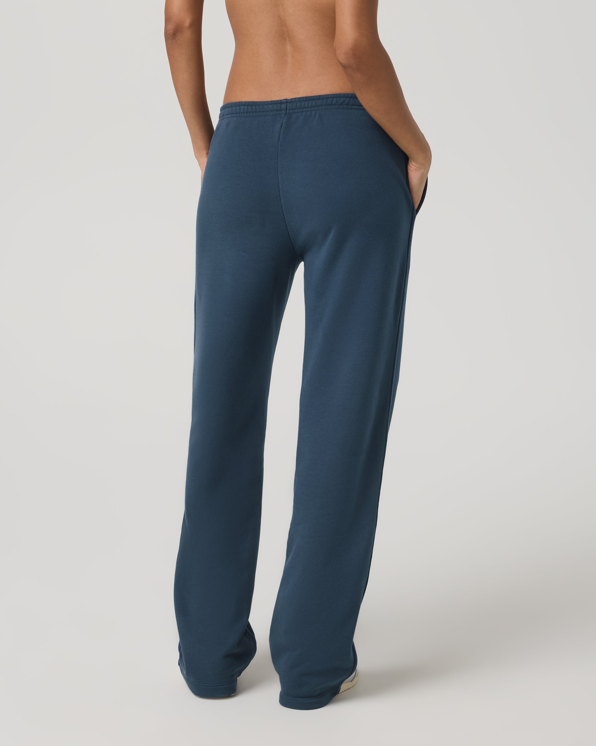 Sedona Straight Leg Sweatpant - Long | Ocean Blue - Image 3