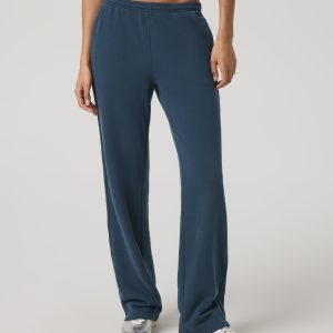 Sedona Straight Leg Sweatpant - Long | Ocean Blue