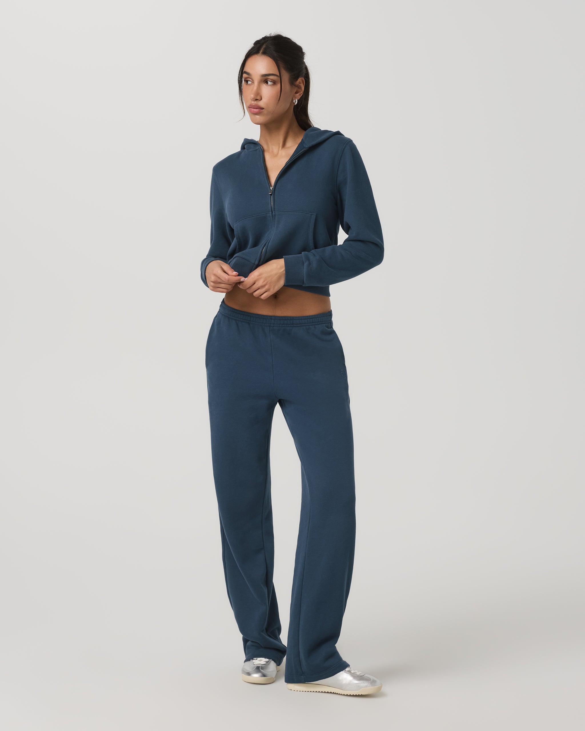 Sedona Straight Leg Sweatpant | Ocean Blue