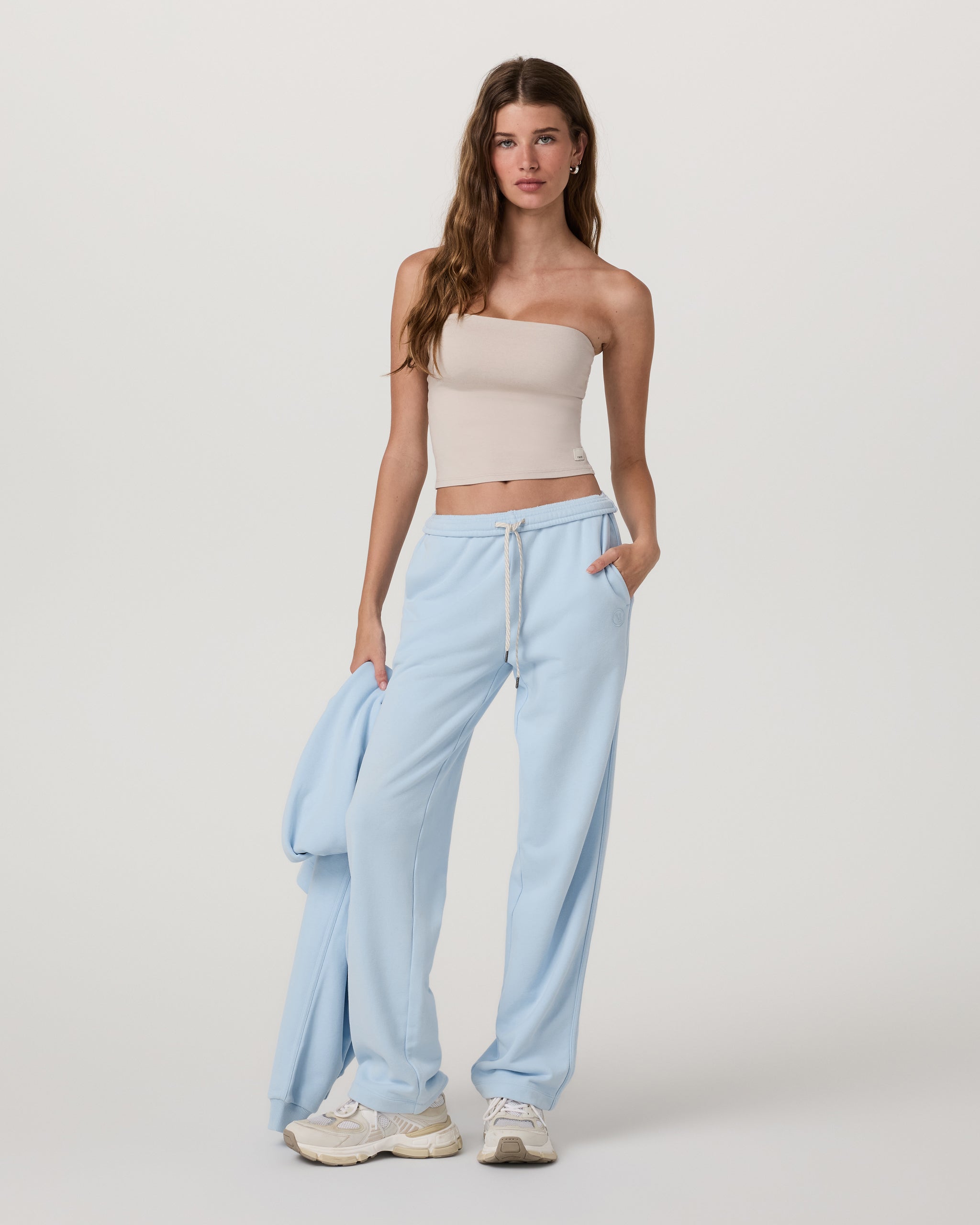 Sedona Straight Leg Sweatpant | Crystal Blue - Image 6