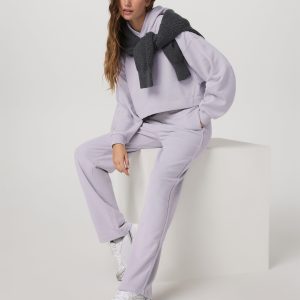 Sedona Straight Leg Sweatpant | Lavender Ice