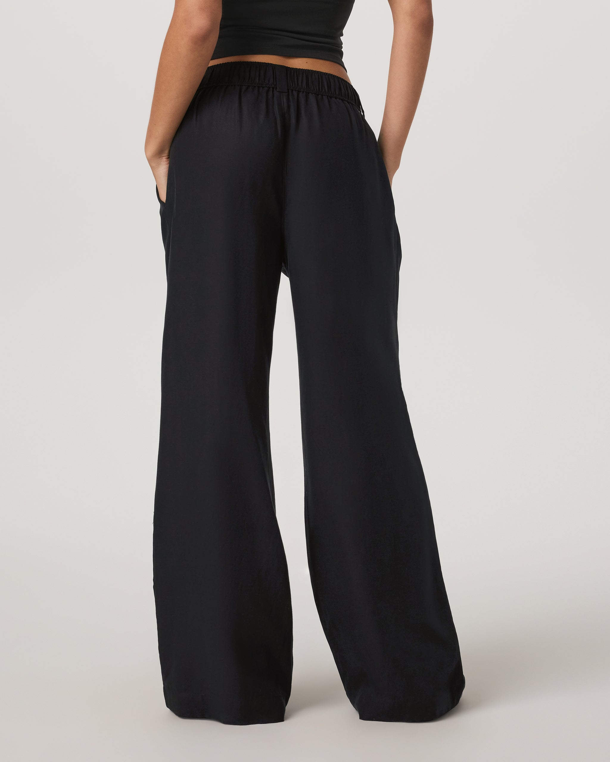 Trestles Twill Wideleg | Black - Image 4