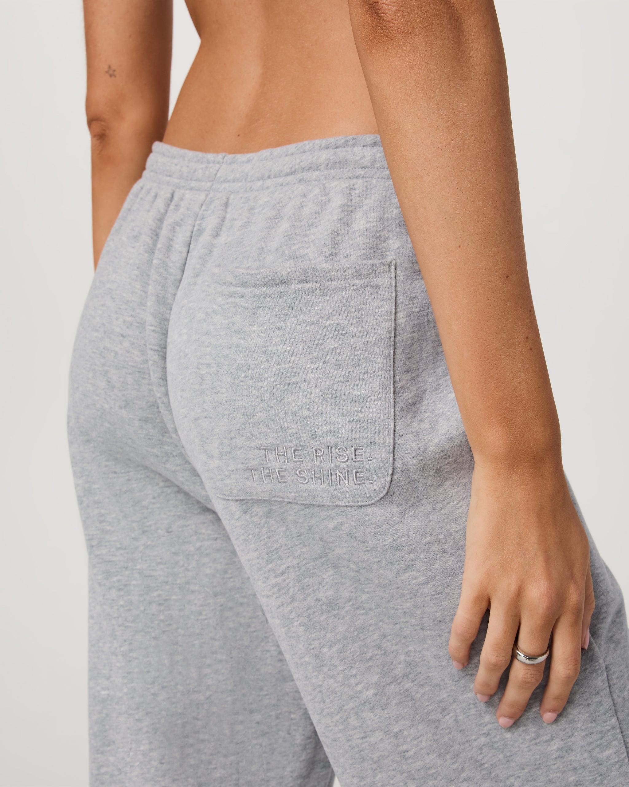 Sedona Sweatpant | Light Heather Grey - Image 4