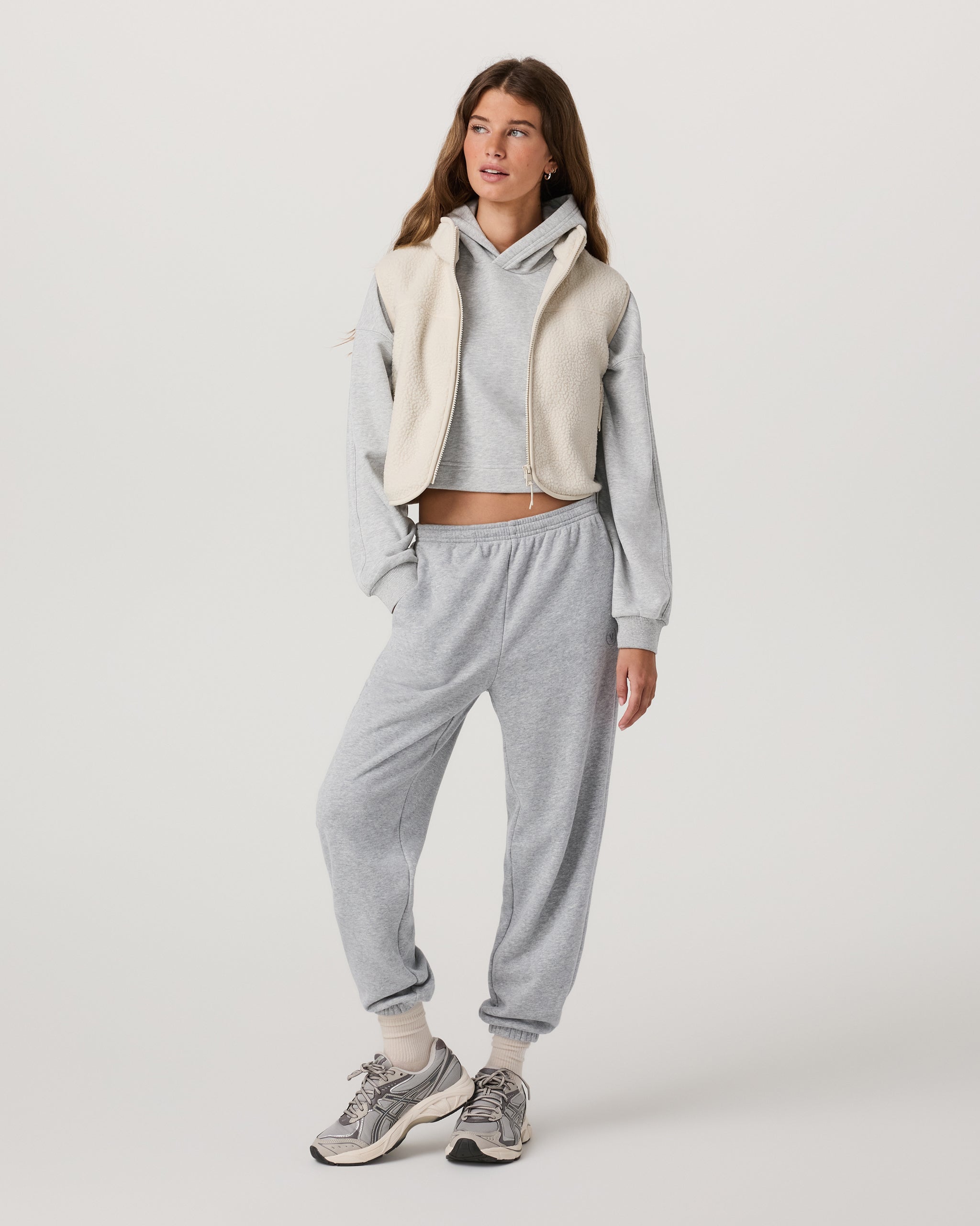 Sedona Sweatpant | Light Heather Grey - Image 2