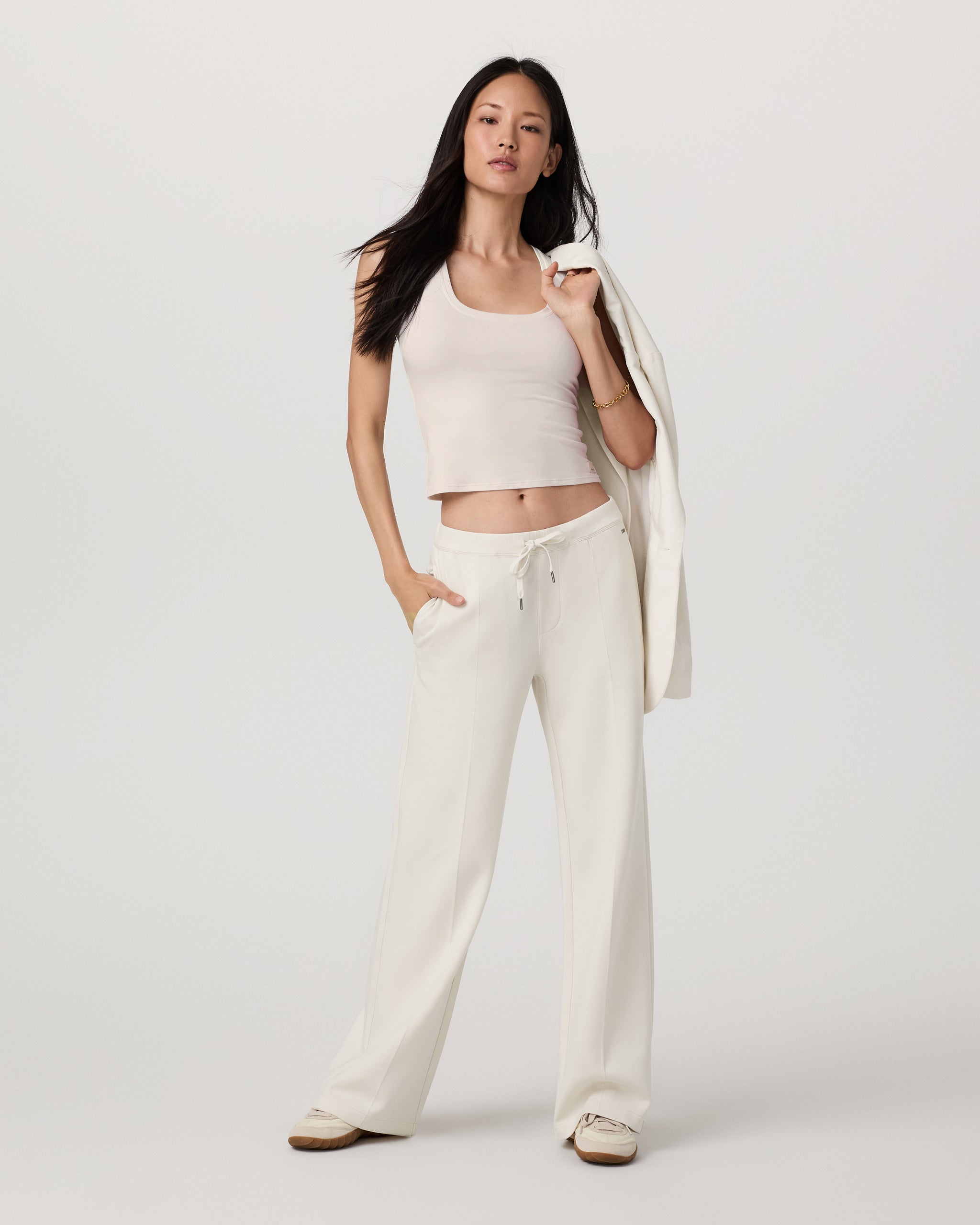 Compose Wideleg Pant | Marshmallow - Image 2
