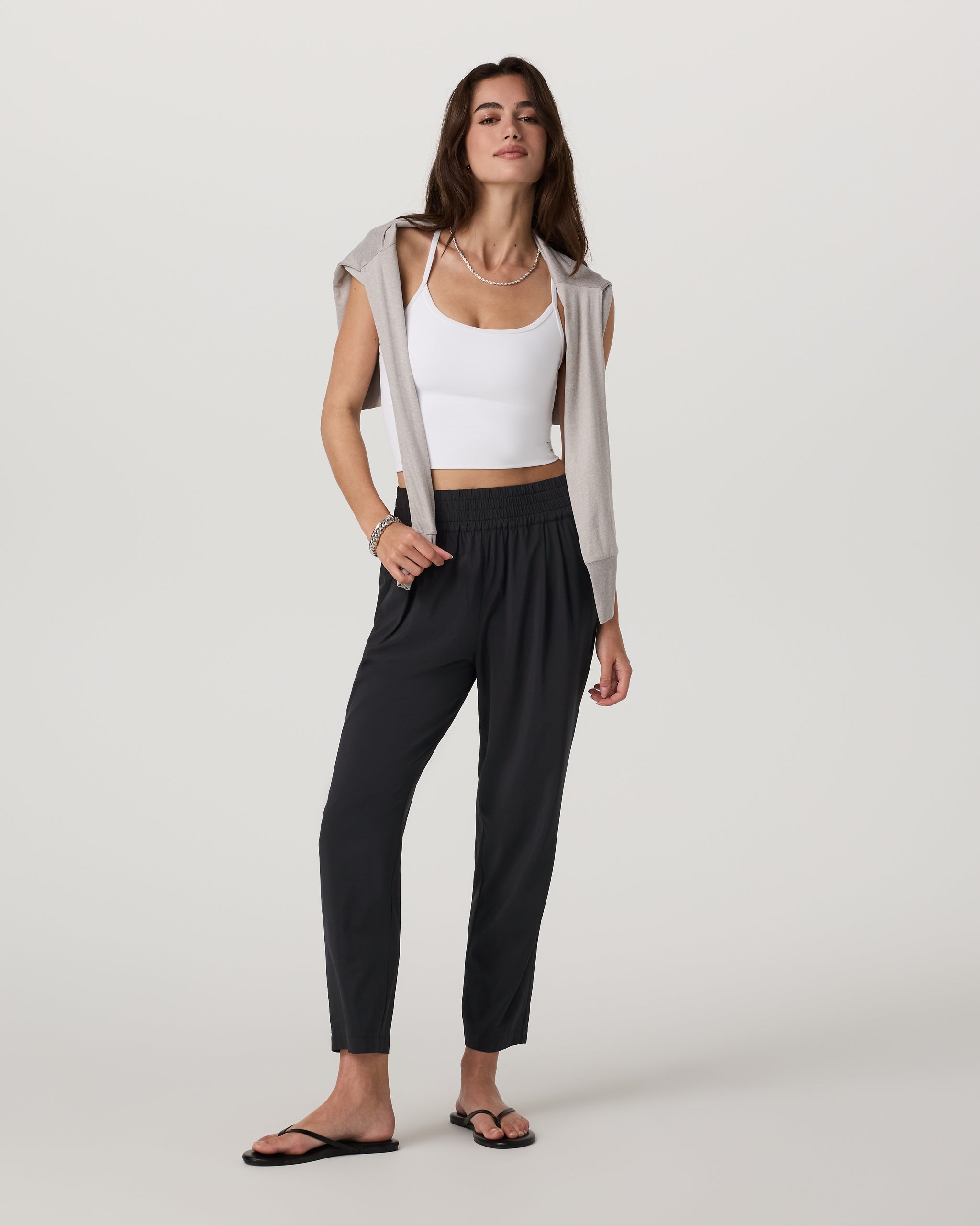 Villa Ankle Pant | Black - Image 2