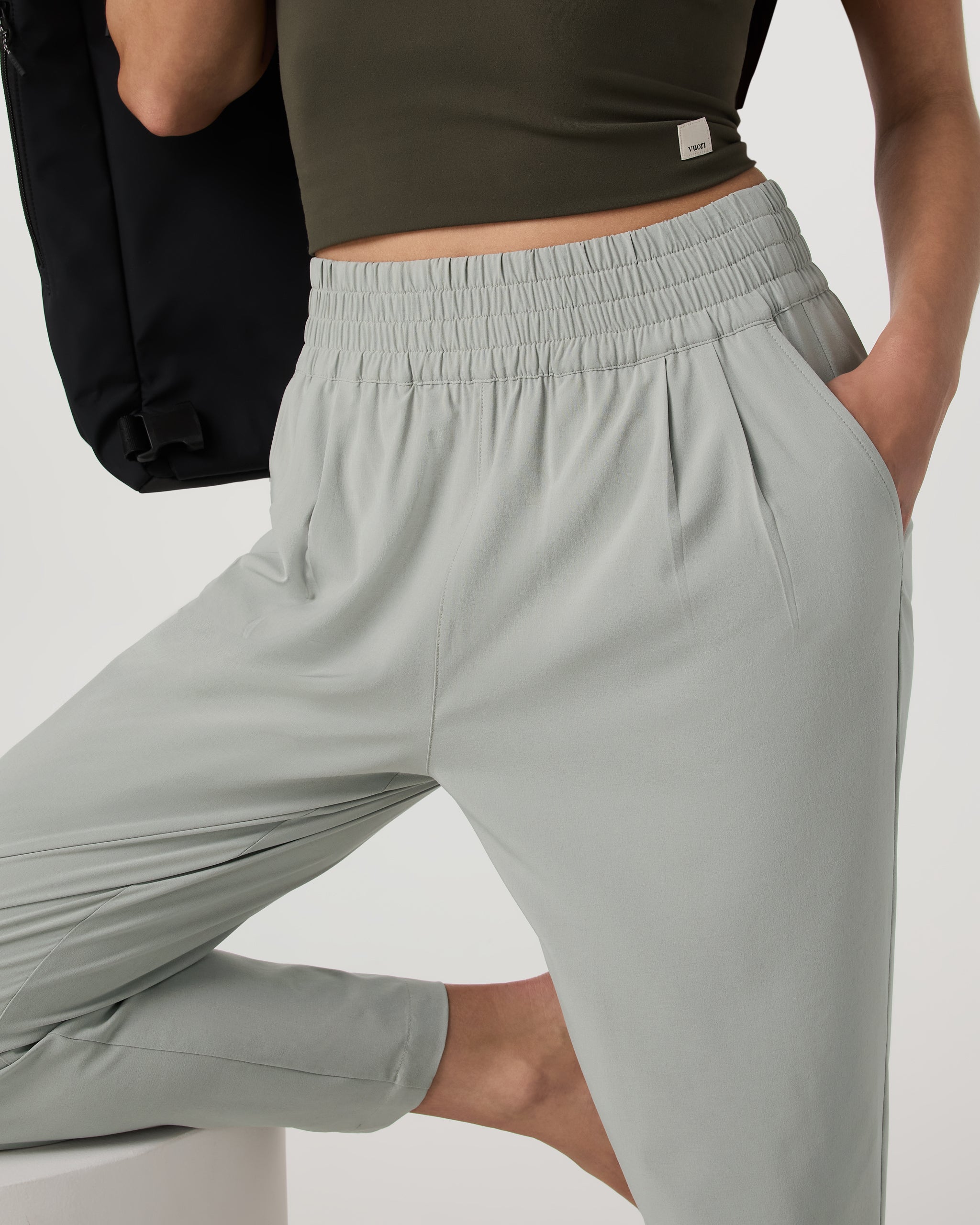 Villa Ankle Pant | Talc - Image 4