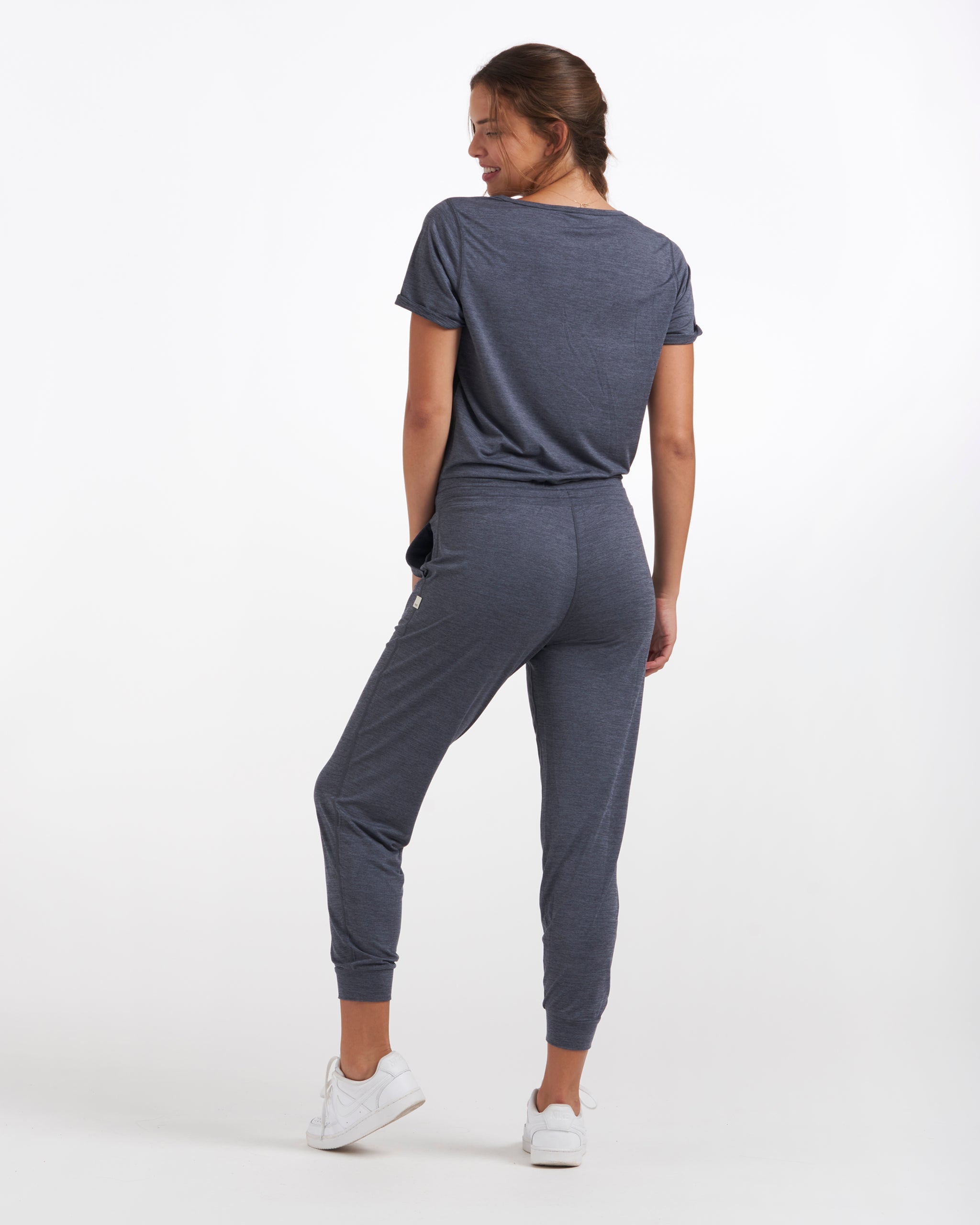 All Day Jumpsuit | Azure Heather