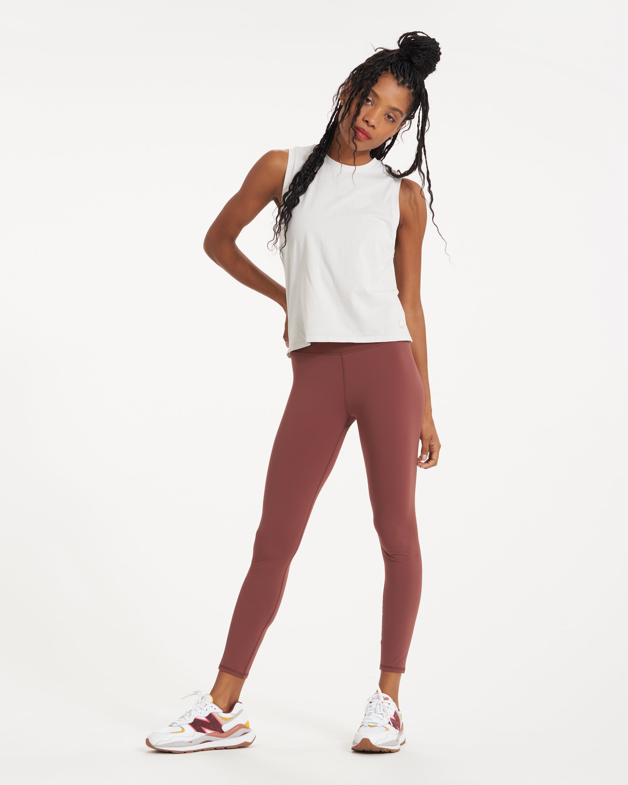 Rib Studio Legging | Cedar - Image 5