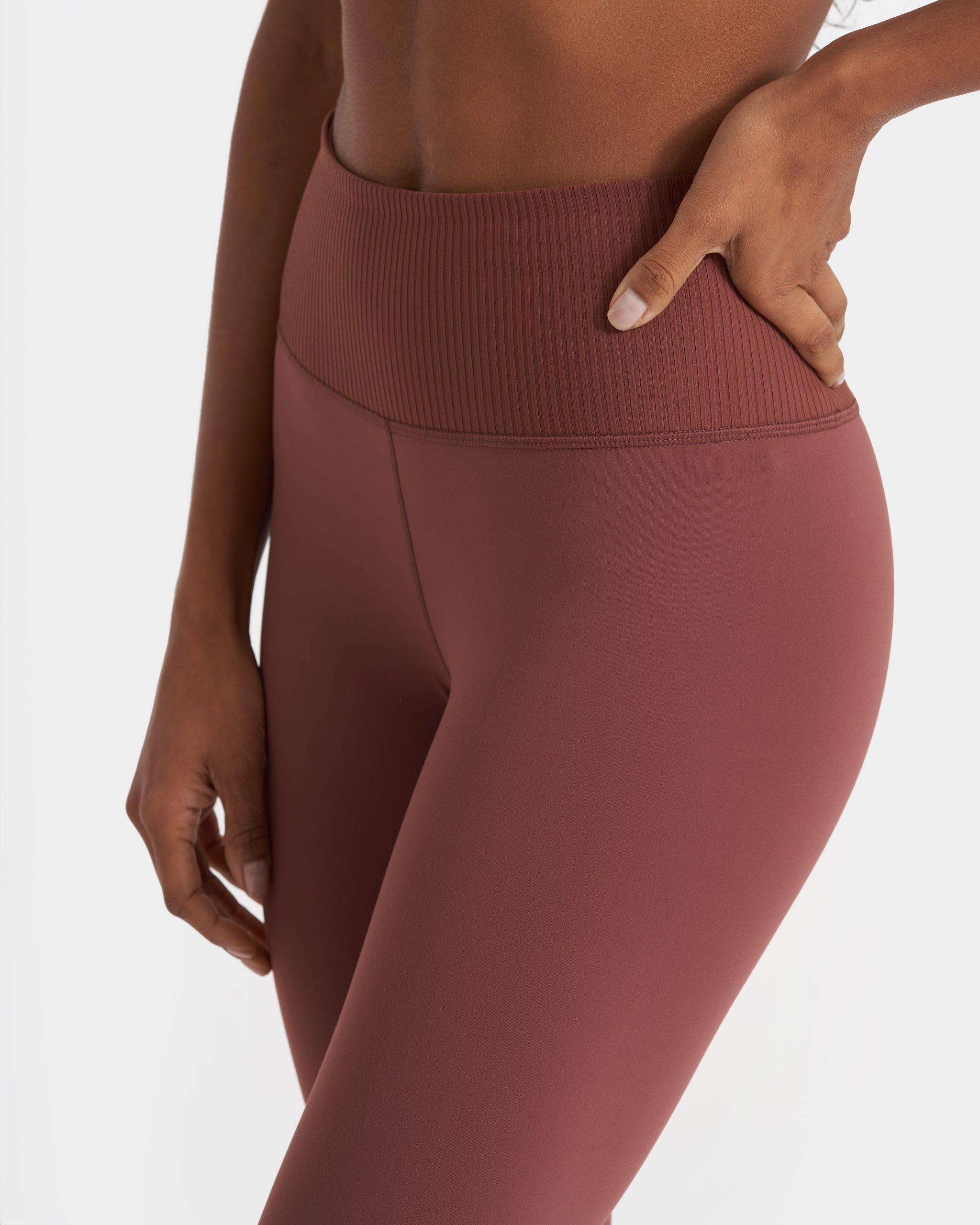 Rib Studio Legging | Cedar - Image 4