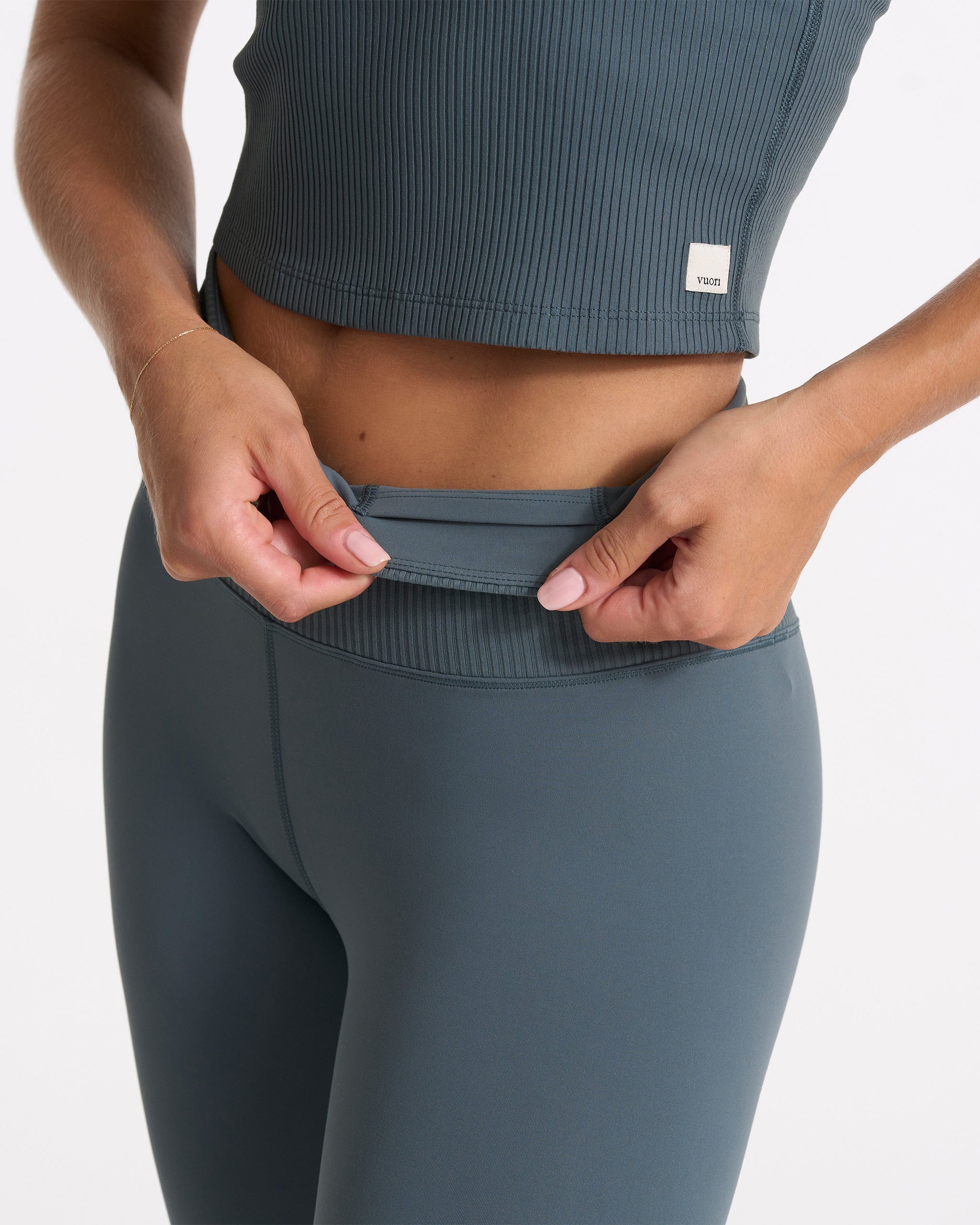 Rib Studio Legging | Stone - Image 4