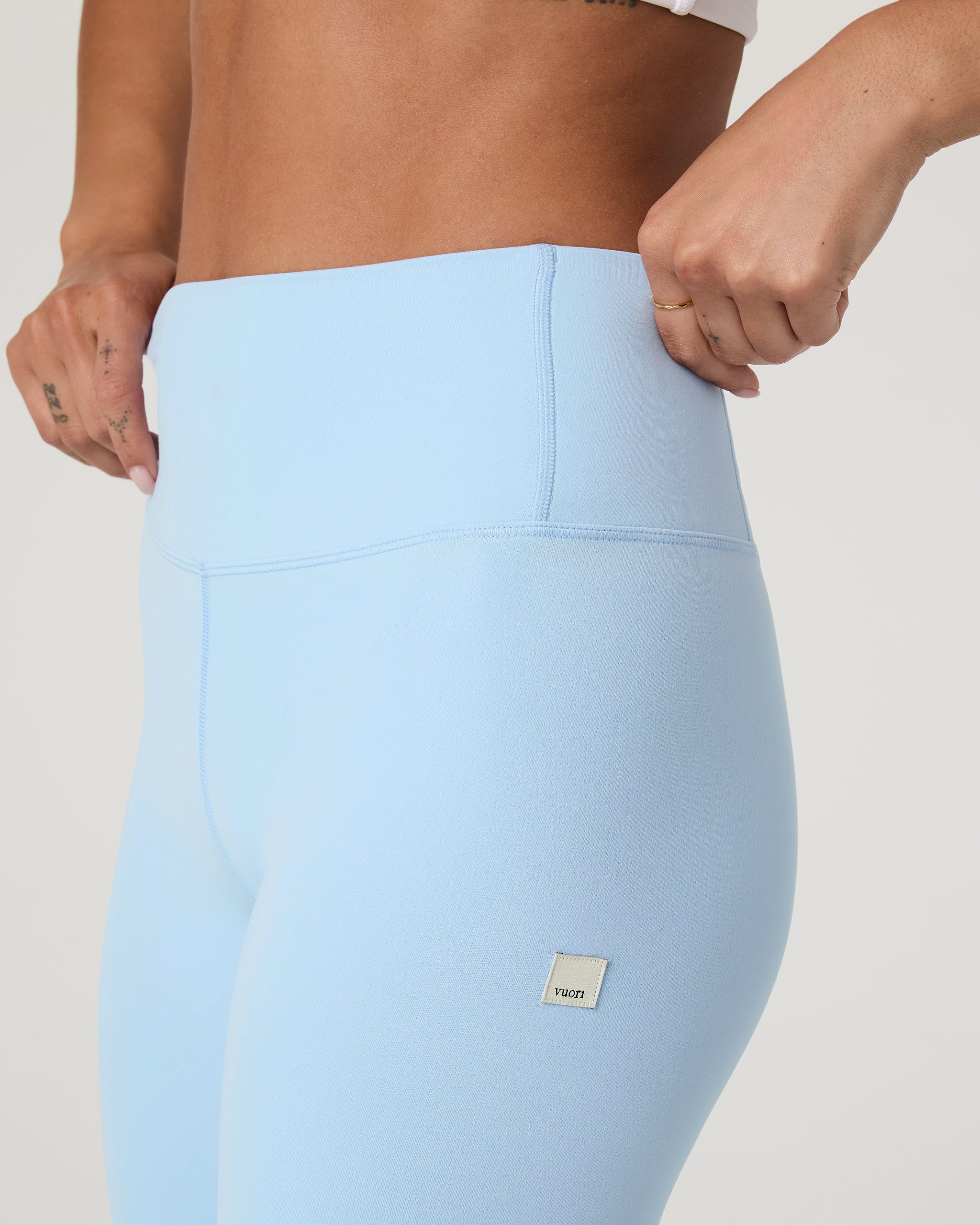 Vuori AllTheFeels™ Slim Flare | Crystal Blue - Image 6