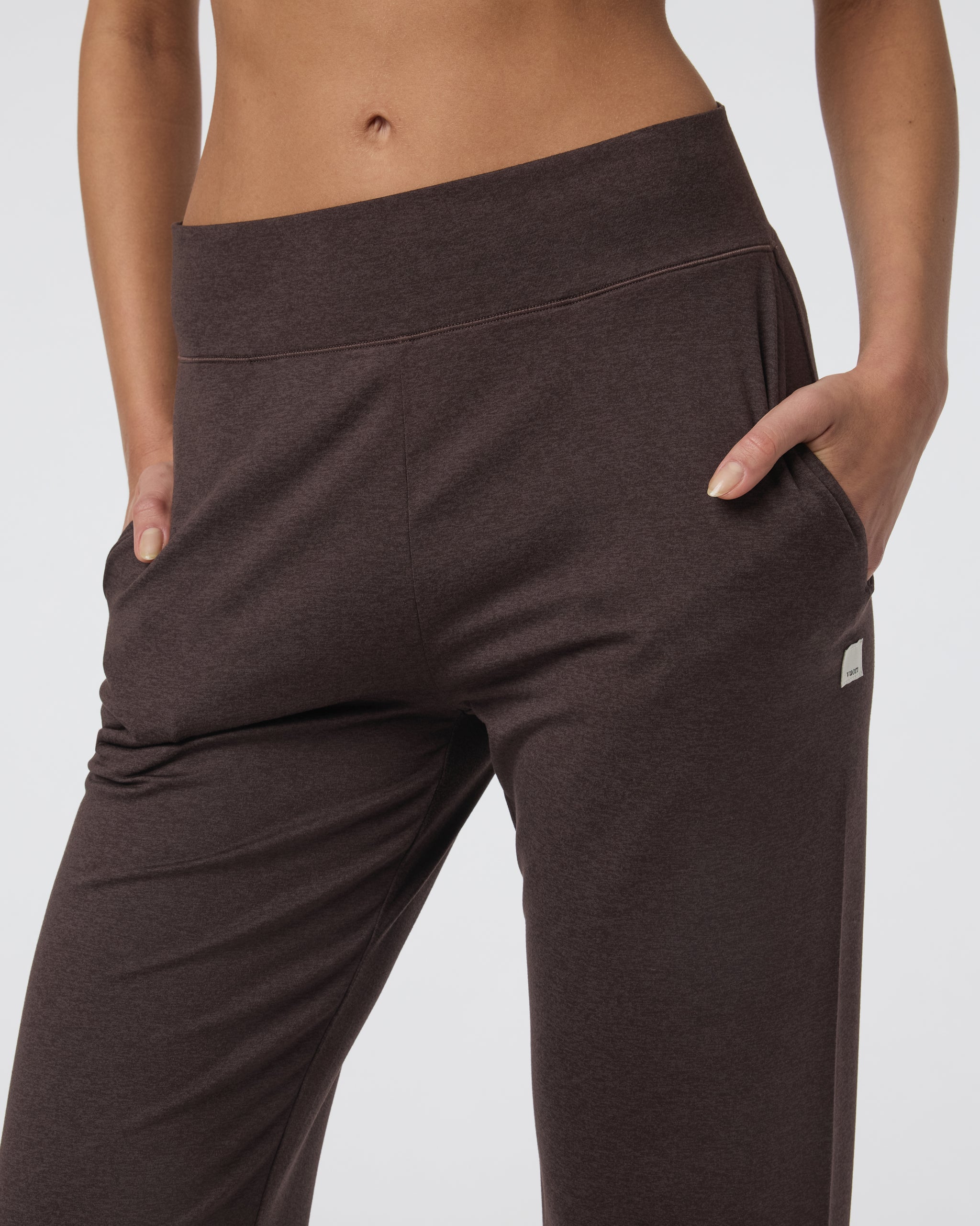 Halo Straight Leg Trouser | Java Heather - Image 4