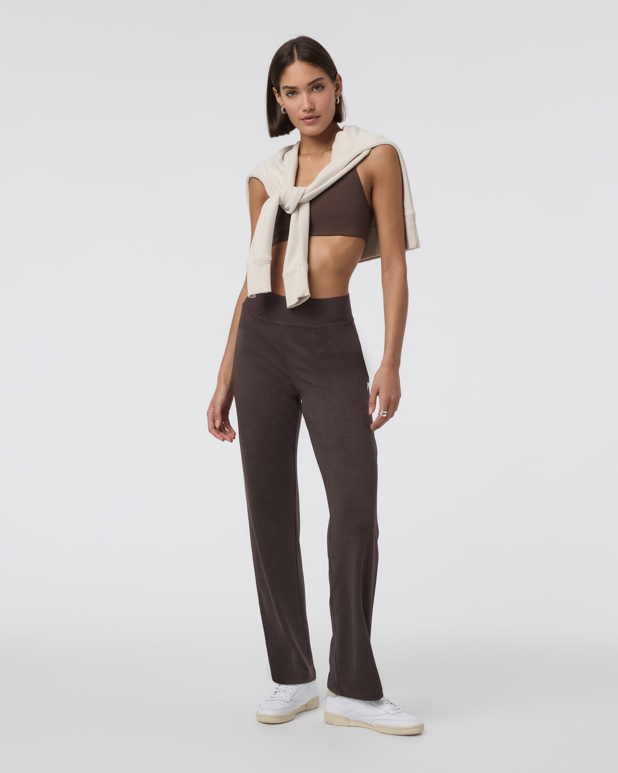 Halo Straight Leg Trouser | Java Heather - Image 5