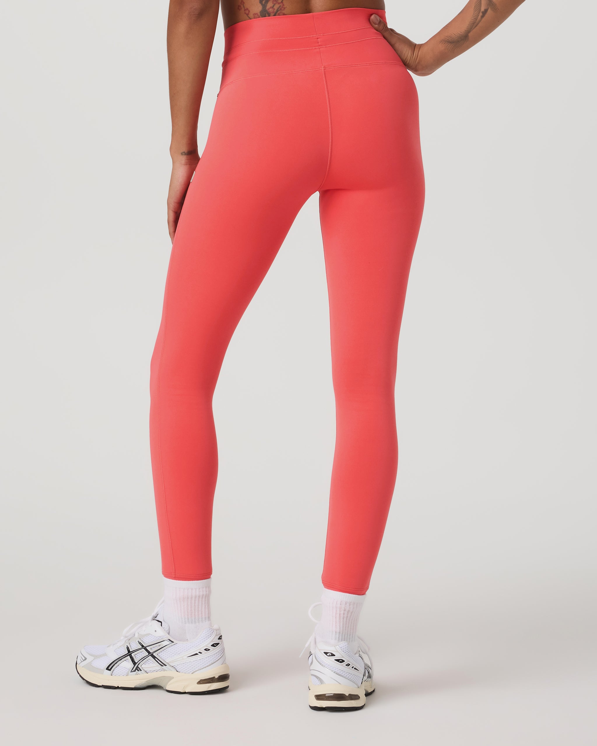 Daily Form Legging | Bright Coral - Image 3