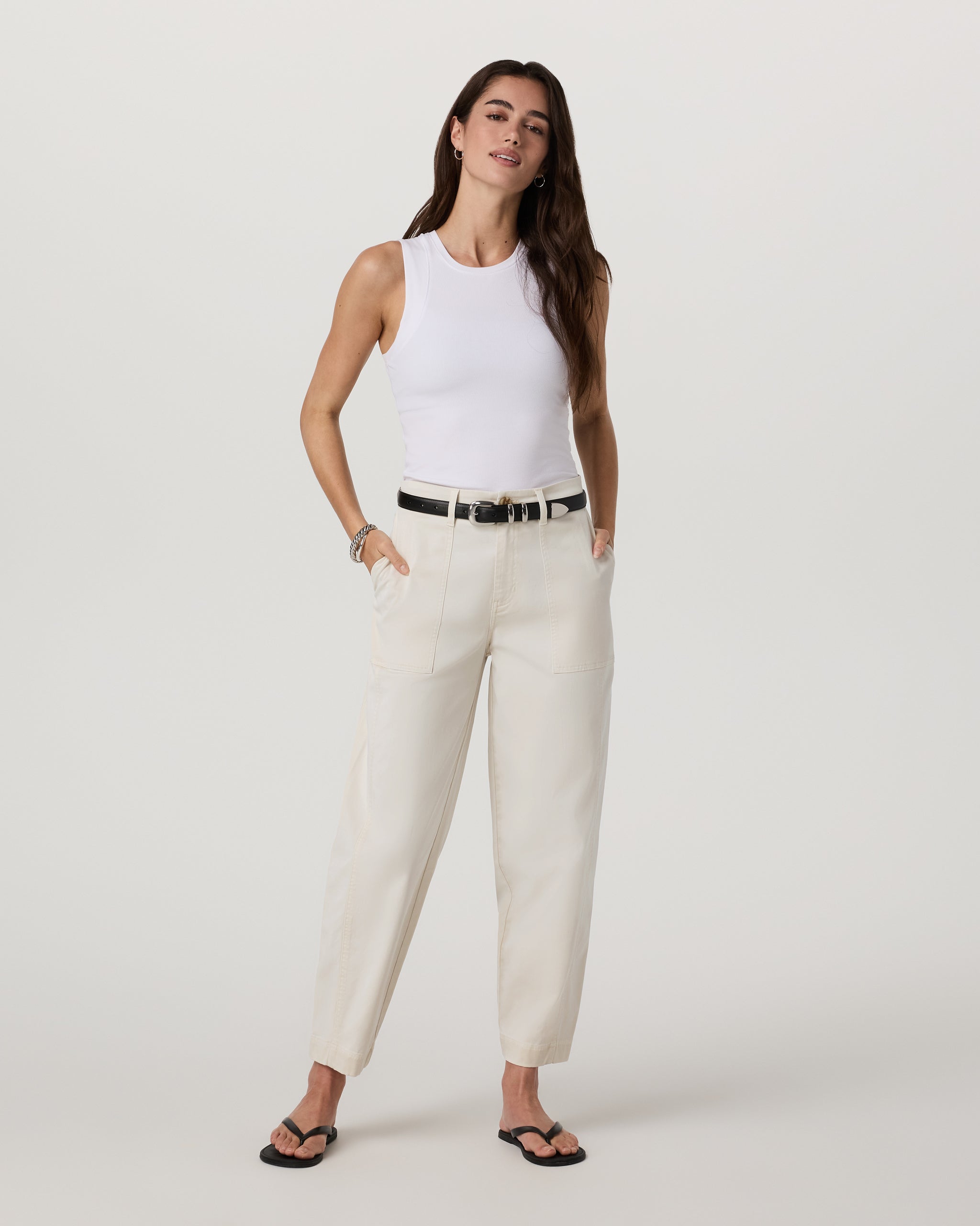 Anza Twill Pant | Natural - Image 2