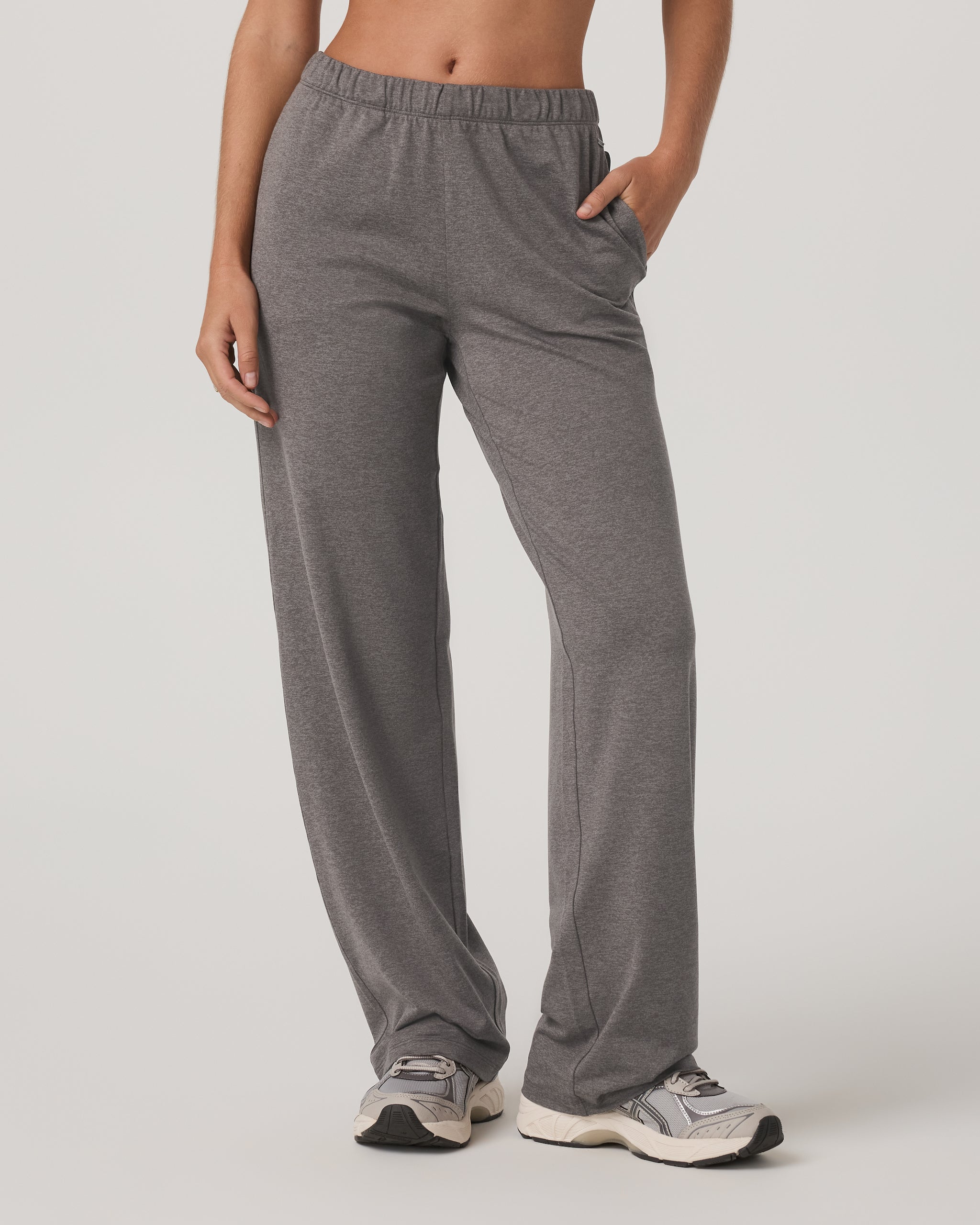 Halo Modern Straight Leg Pant | Chia Heather - Image 2