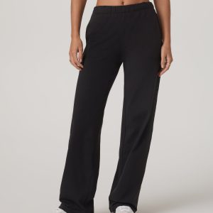 Halo Modern Straight Leg Pant | Solid Black