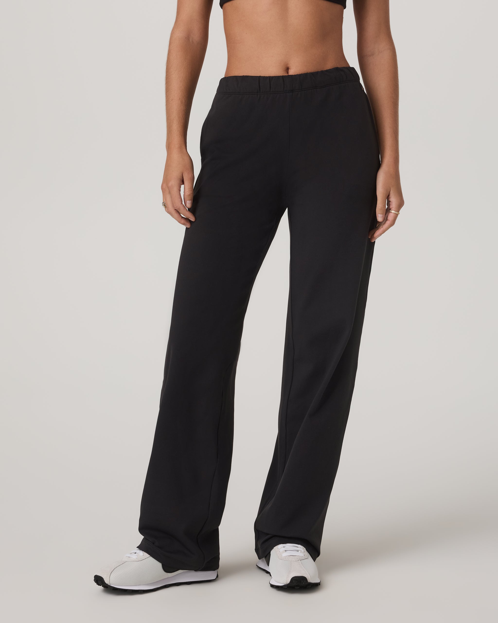 Halo Modern Straight Leg Pant | Solid Black