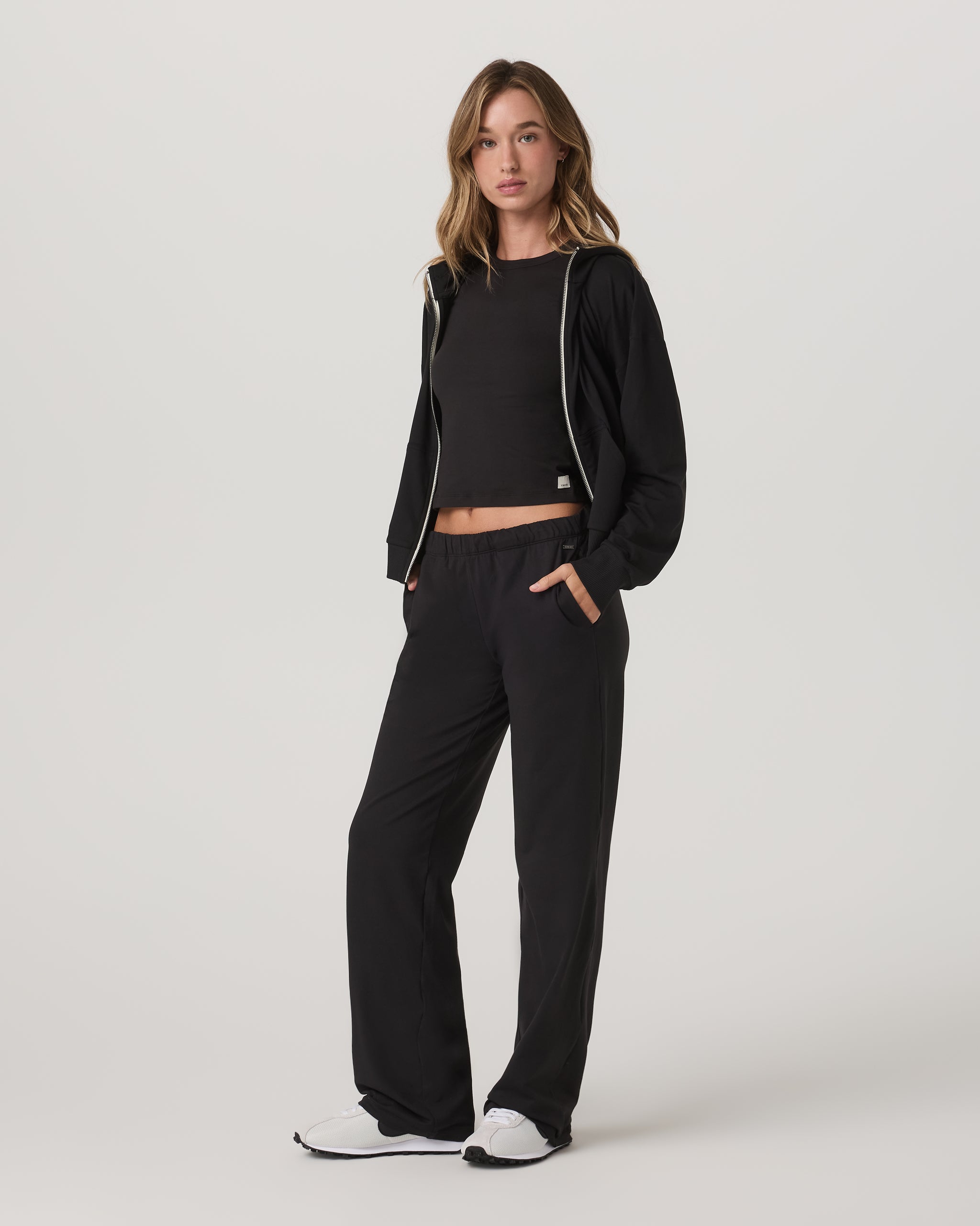 Halo Modern Straight Leg Pant | Solid Black - Image 2