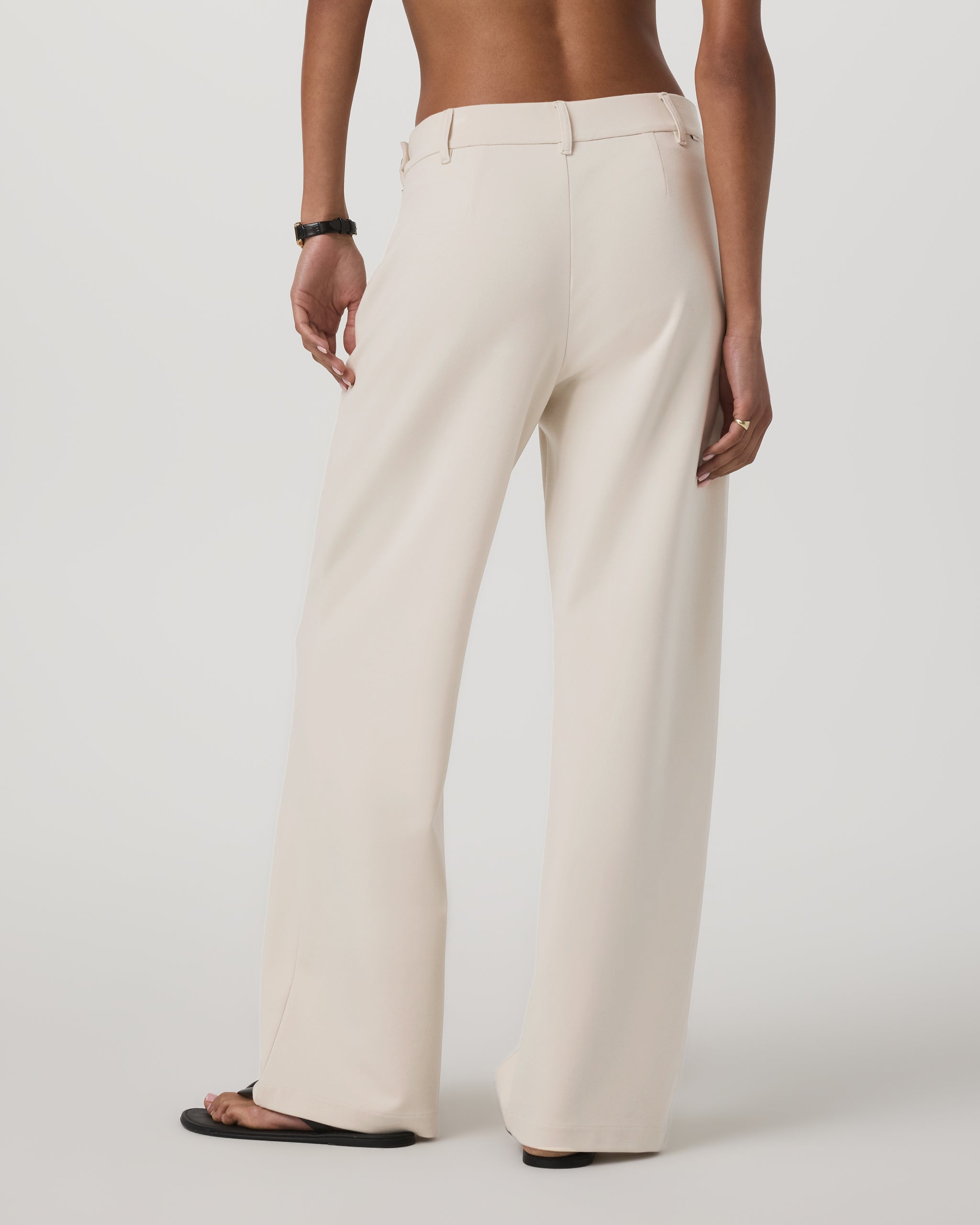 Maven Wideleg Pant | Bone - Image 3