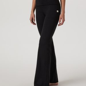Halo Foldover Pant | Black Heather