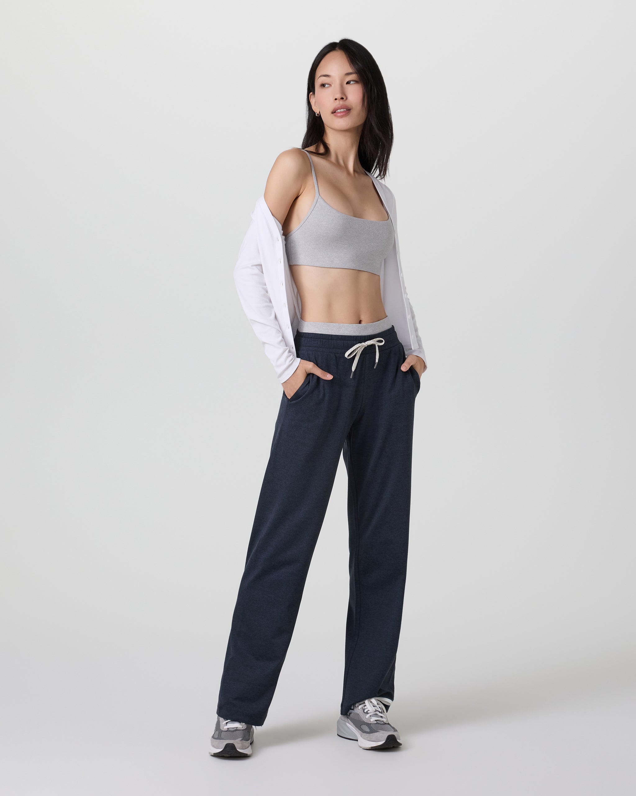 Halo Warm Up Straight Leg | Midnight Heather - Image 4