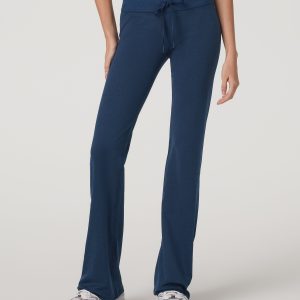 Halo Low Rise Slim Flare Pant | Blue Coast Heather
