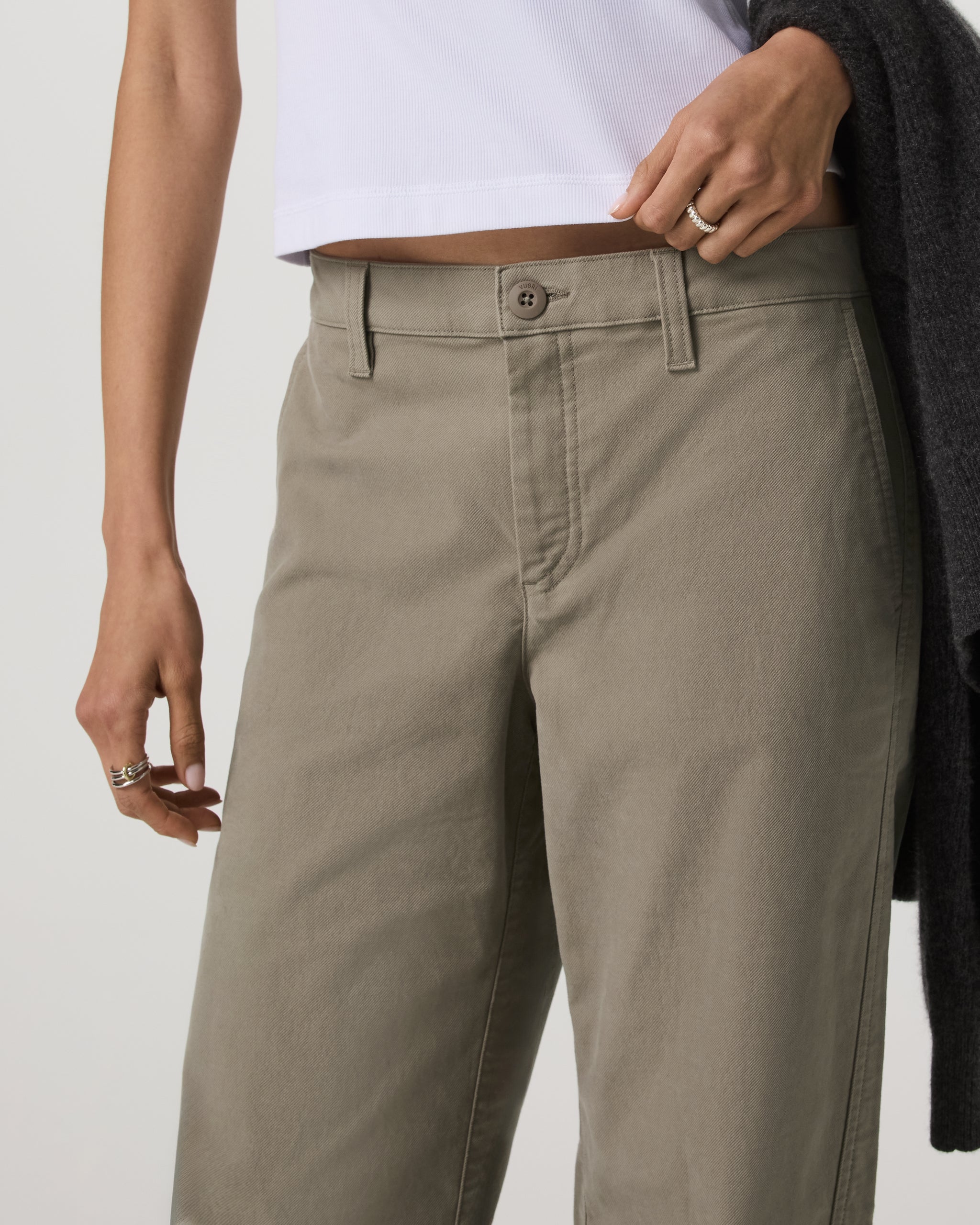 Telluride Twill Pant | Taupe - Image 4