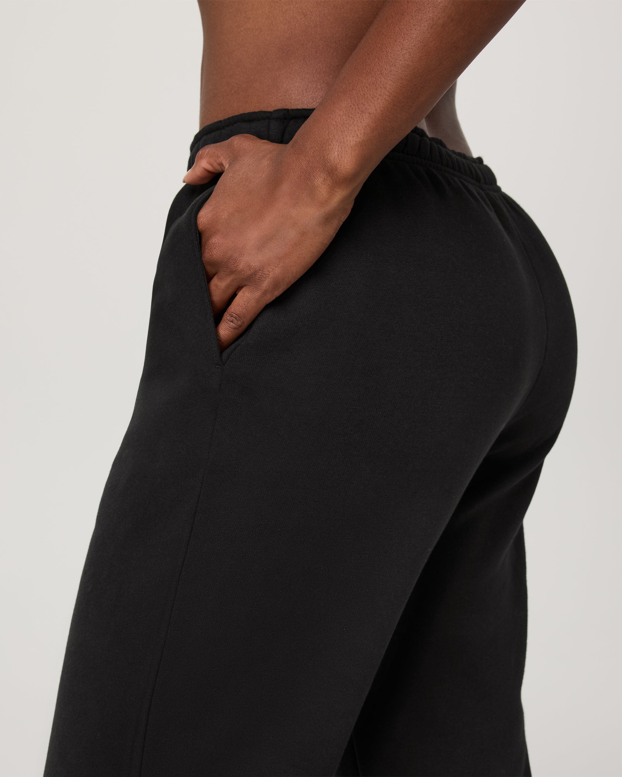 Restore Classic Sweatpant-Short | Washed Black - Image 2