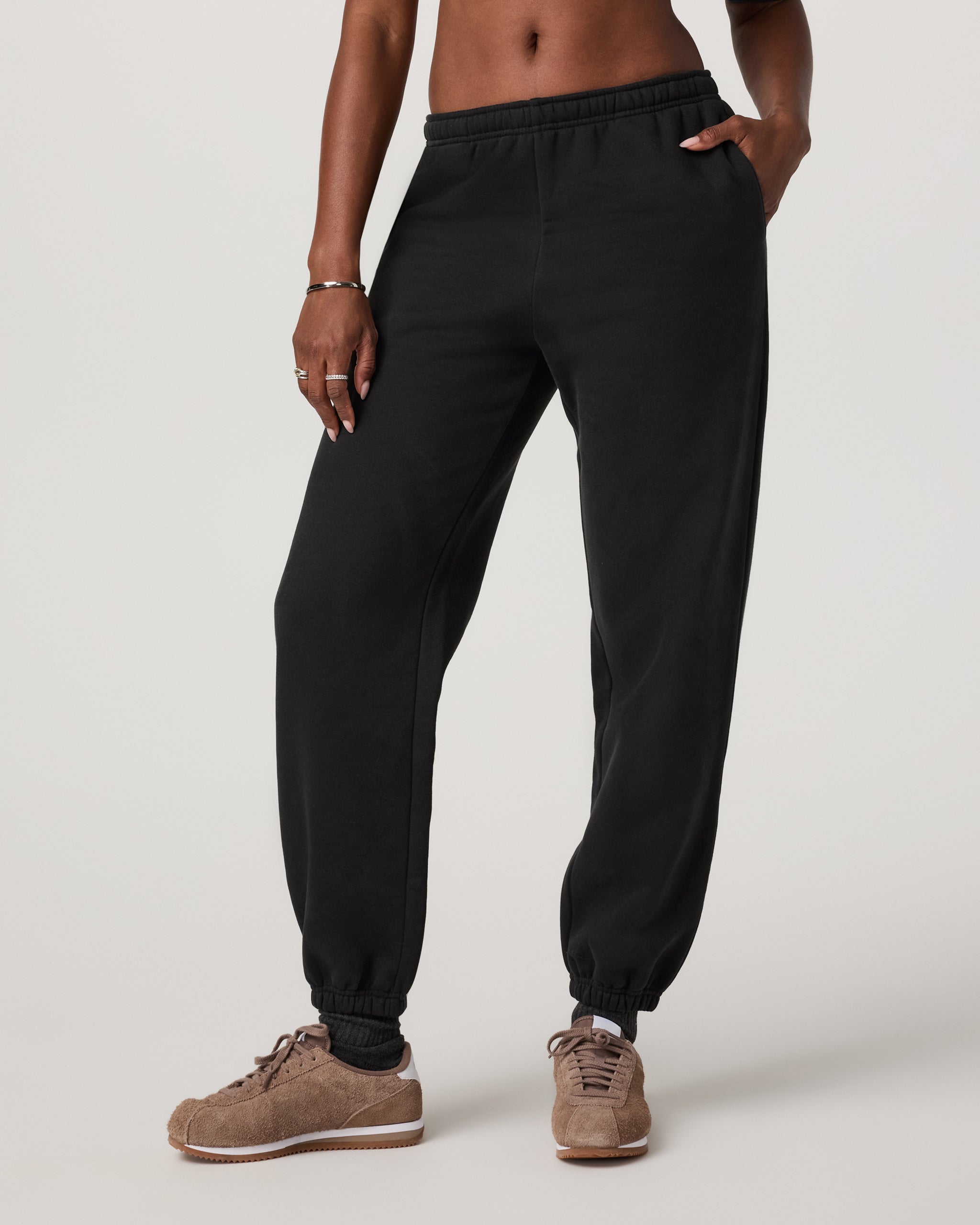 Restore Classic Sweatpant-Long | Washed Black