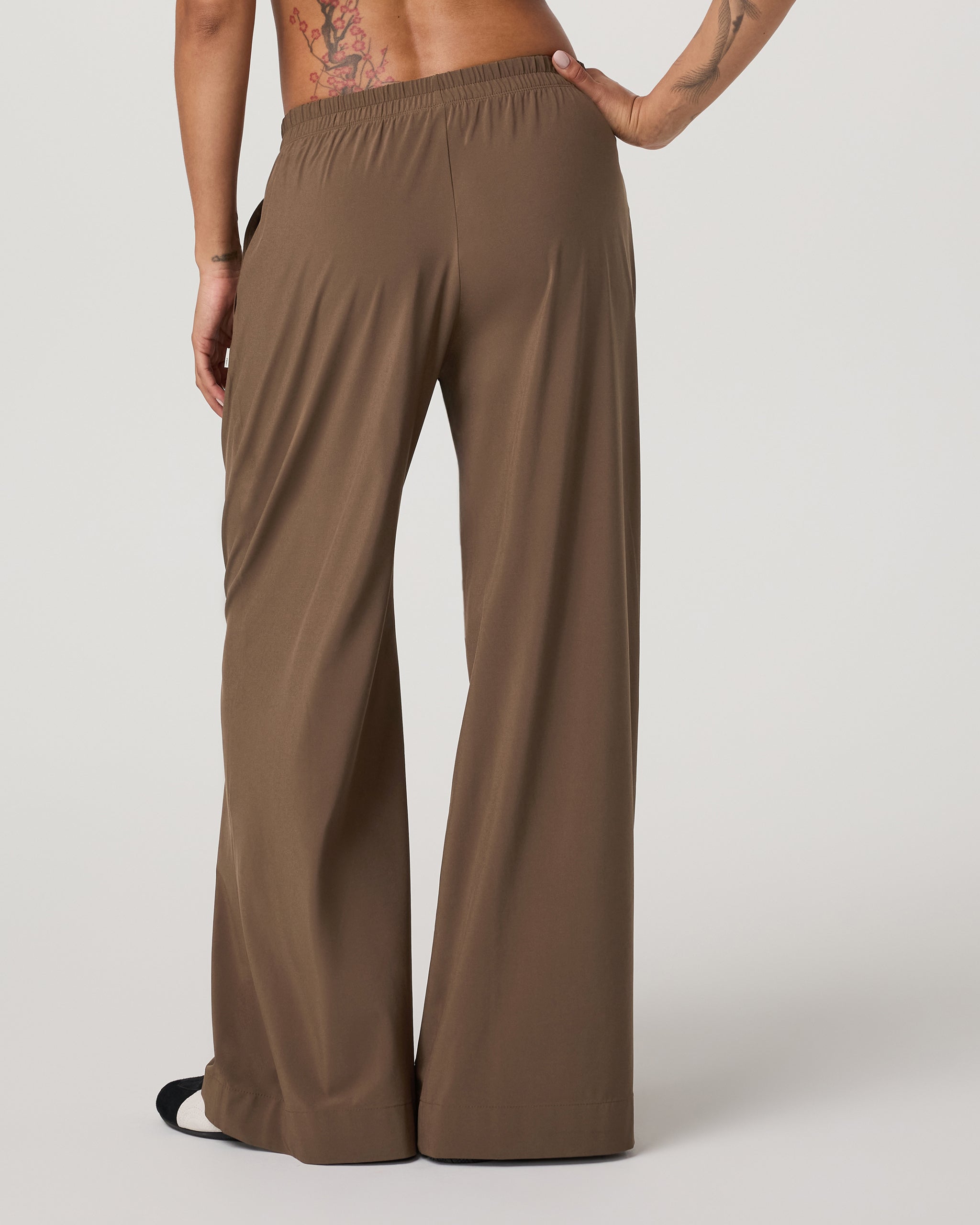 Villa Vibes Wideleg - Short | Espresso - Image 3