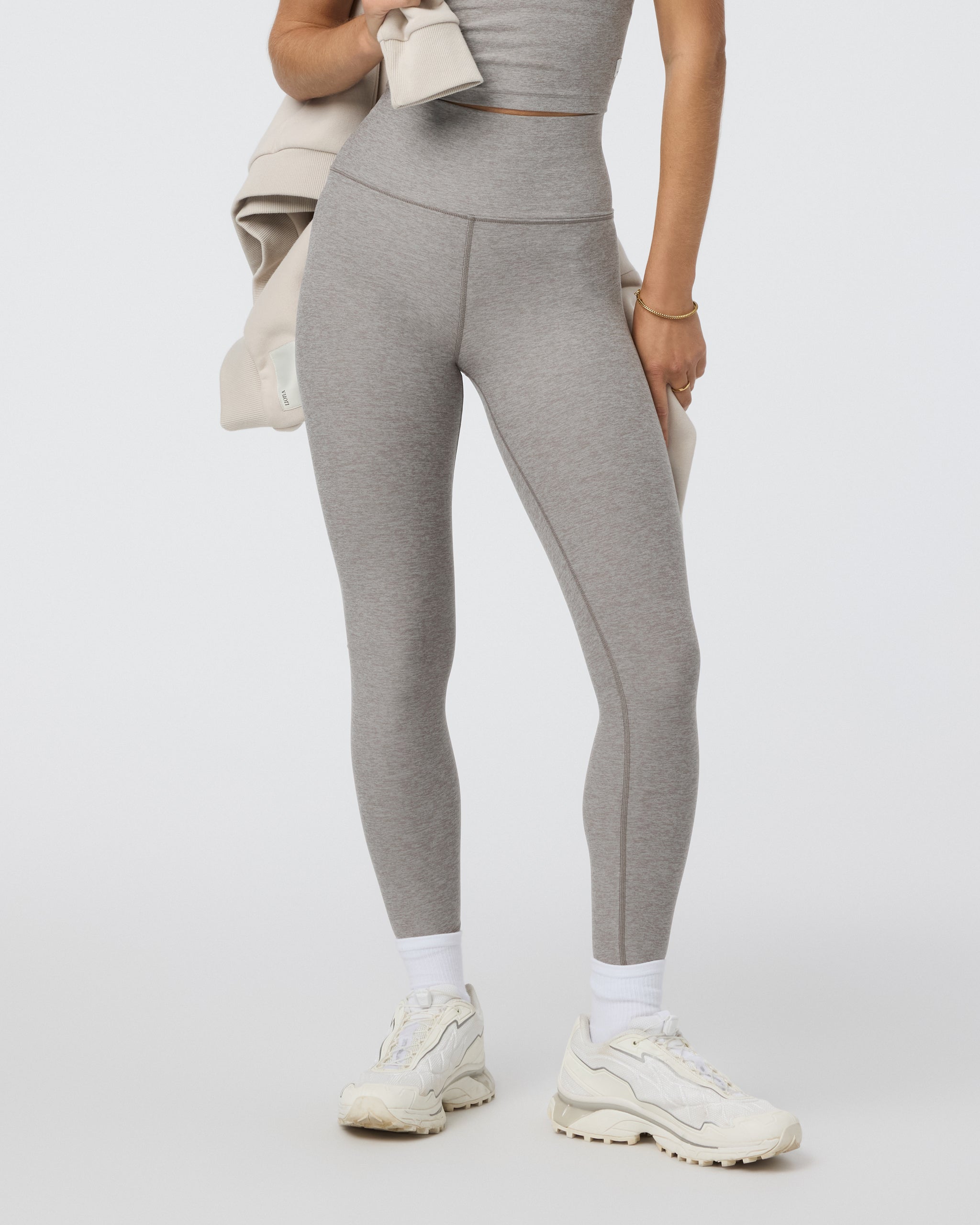 Clean Elevation Legging - Long | Cobblestone Heather - Image 4