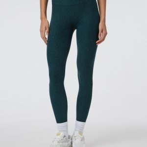 Clean Elevation Legging-Long | Moss Heather