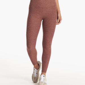 Clean Elevation Legging-Short | Hazelnut Heather