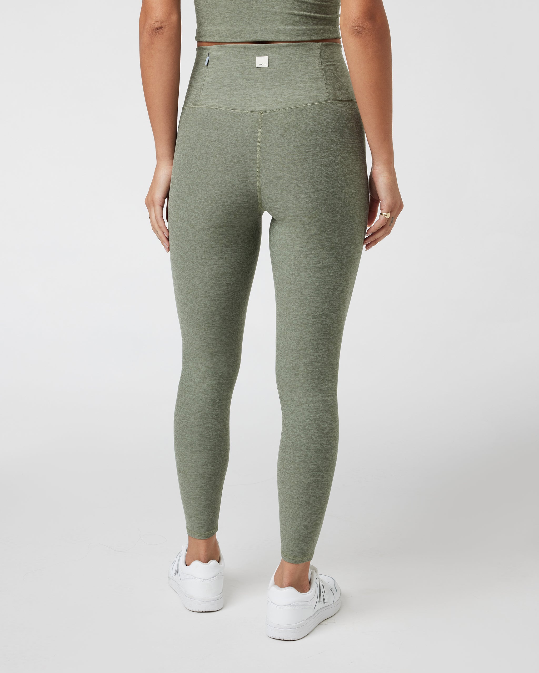 Clean Elevation Legging-Short | Pistachio Heather - Image 3