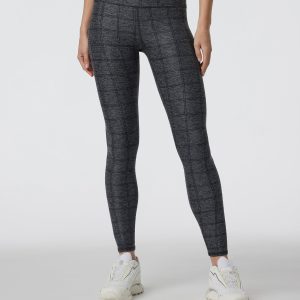 Clean Elevation Legging | Charcoal Windowpane