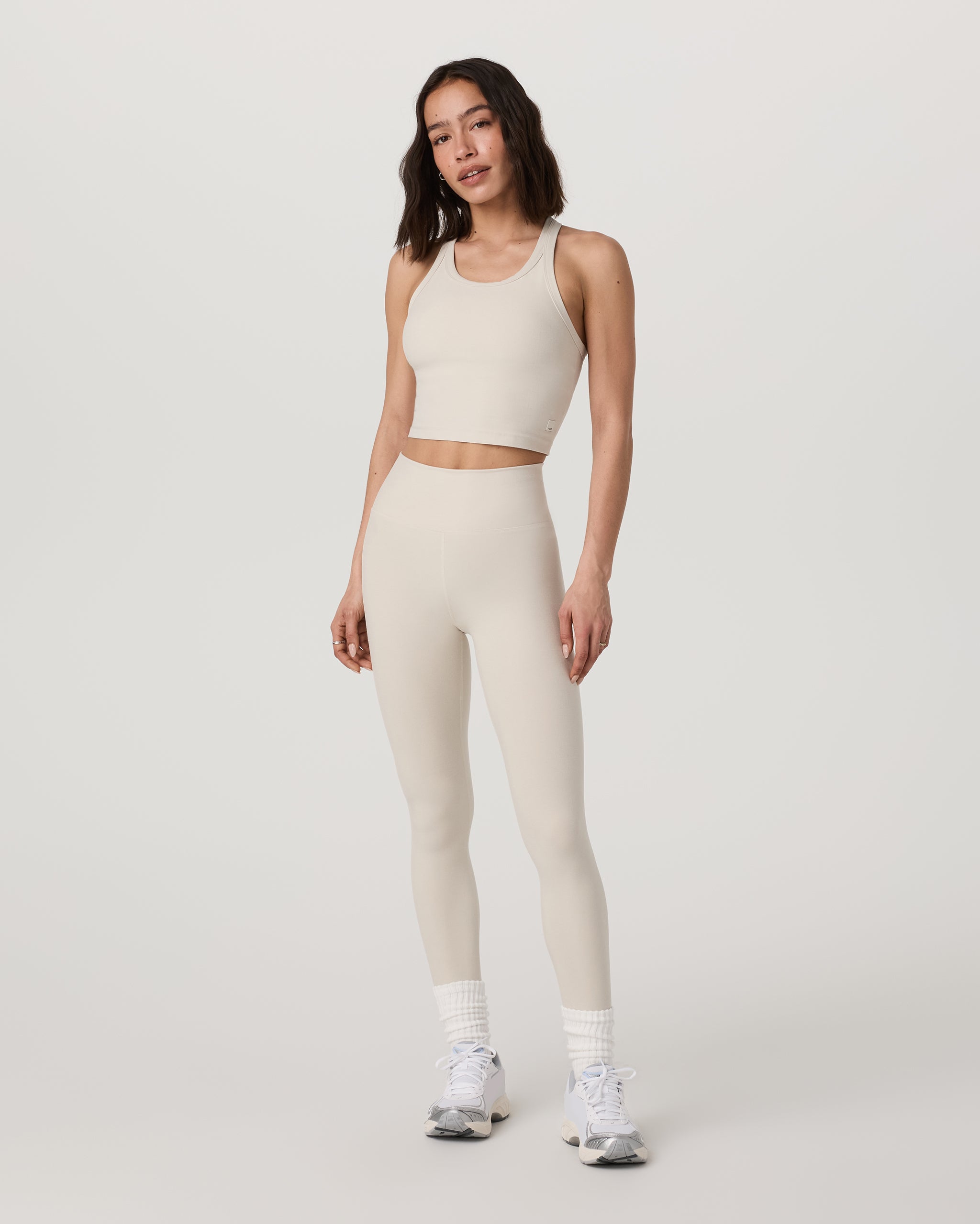 Clean Elevation Legging | Bone Heather - Image 2