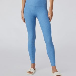 Clean Elevation Legging | Isle Blue Heather