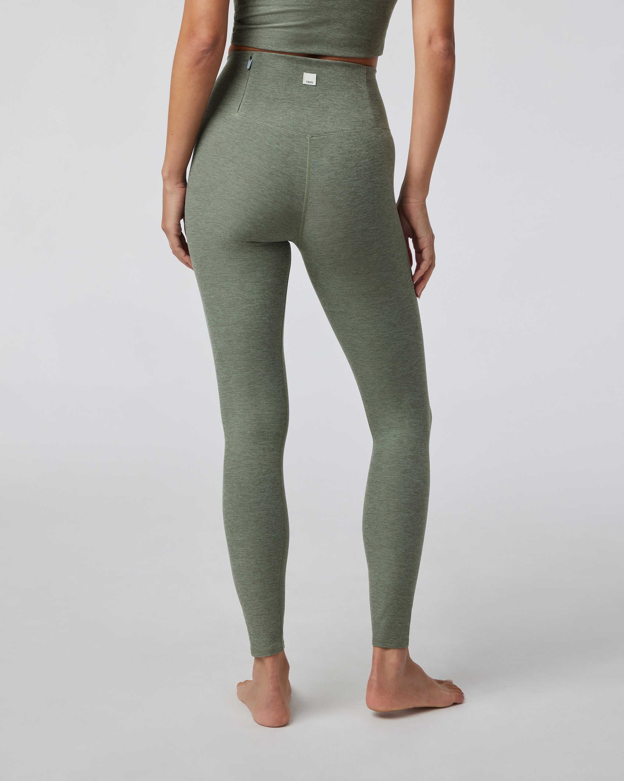 Clean Elevation Legging | Pistachio Heather - Image 3